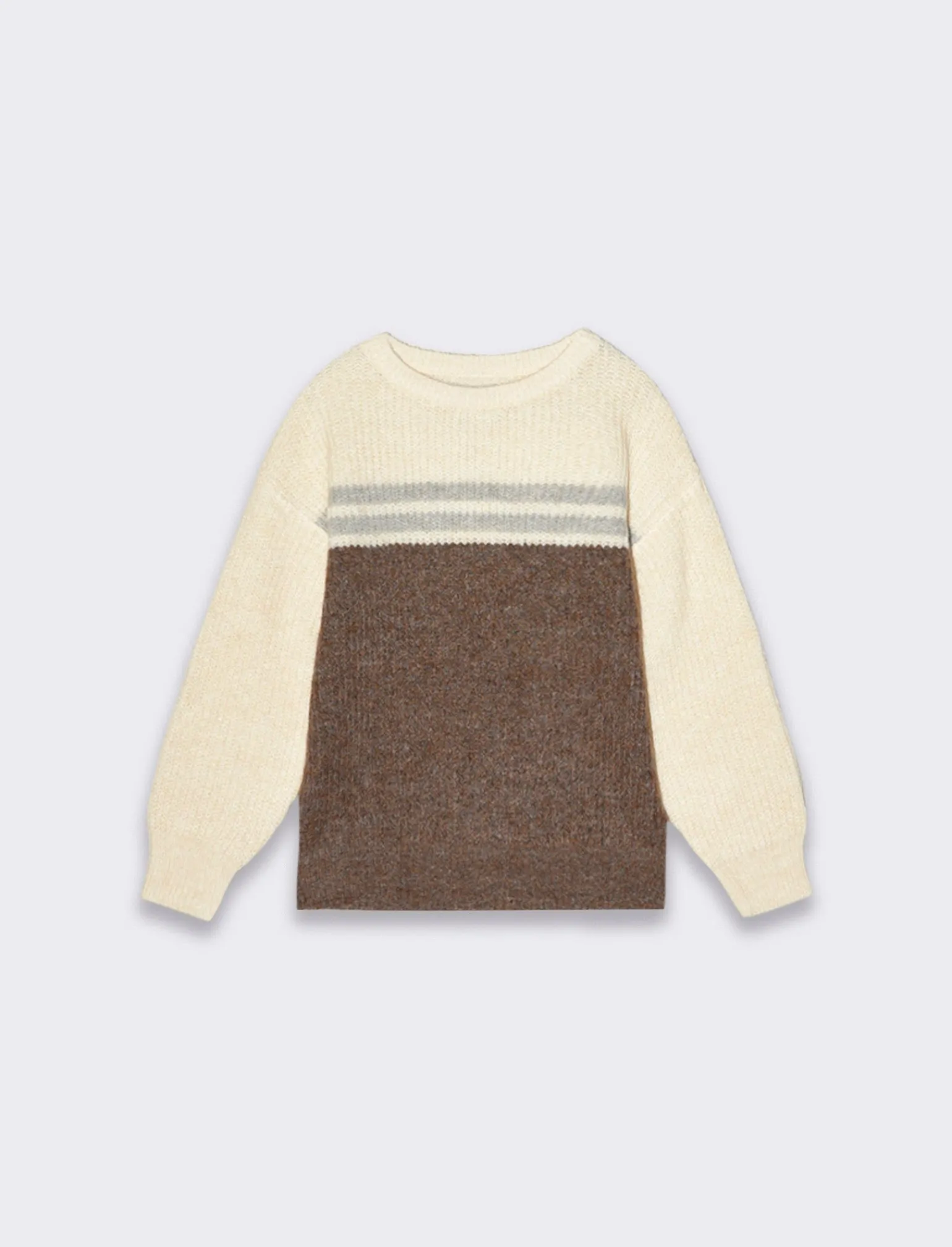 Bambino Piazza Italia Bambino | Maglieria<Maglione girocollo con colori in contrasto -