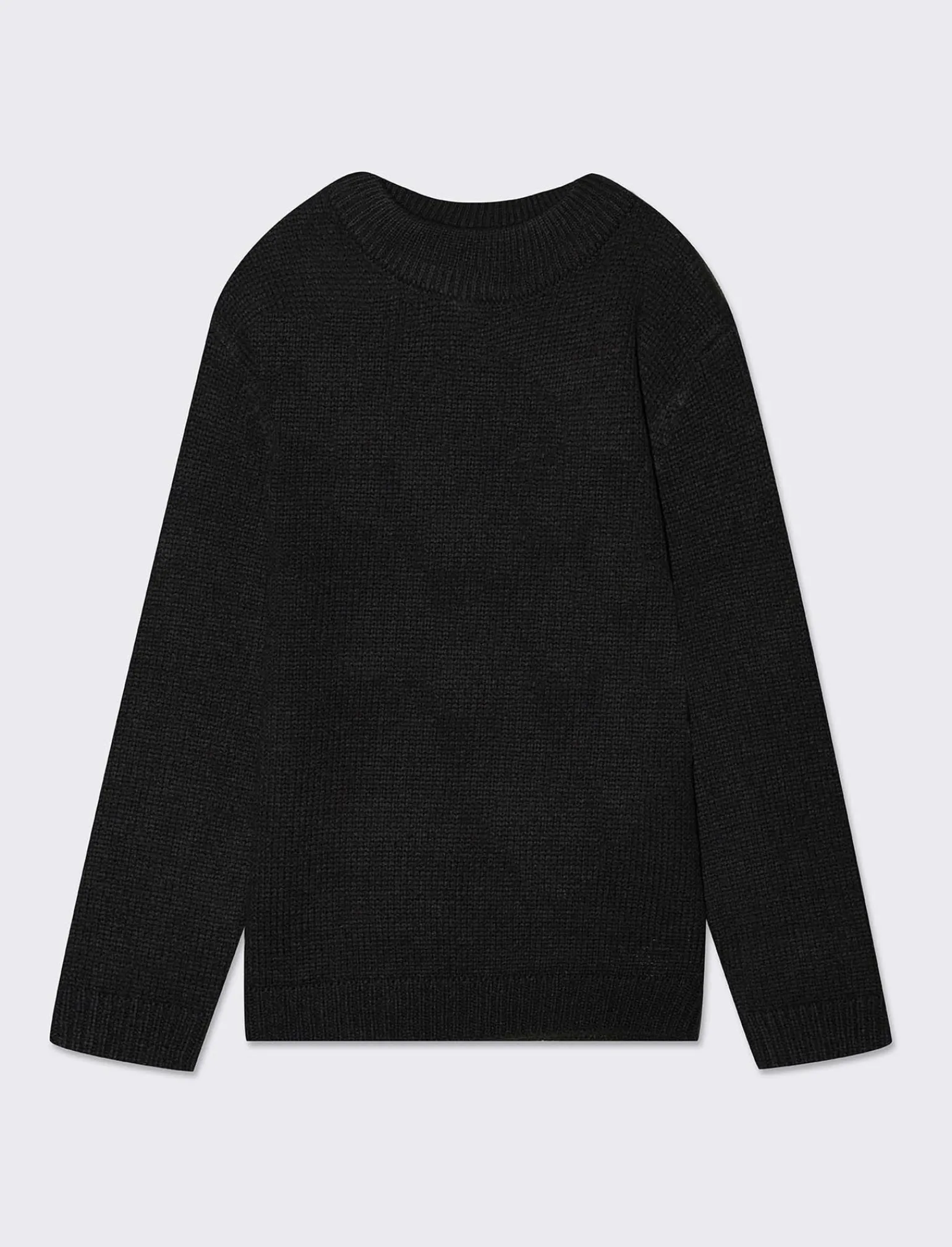 Bambino Piazza Italia Bambino | Maglieria<Maglione girocollo da bambino con scritta maxi jacquard frontale -