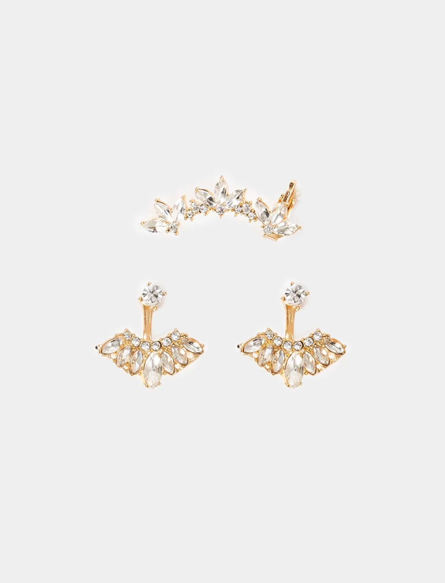 Donna Piazza Italia Donna<Orecchini da donna 3 paia strass -
