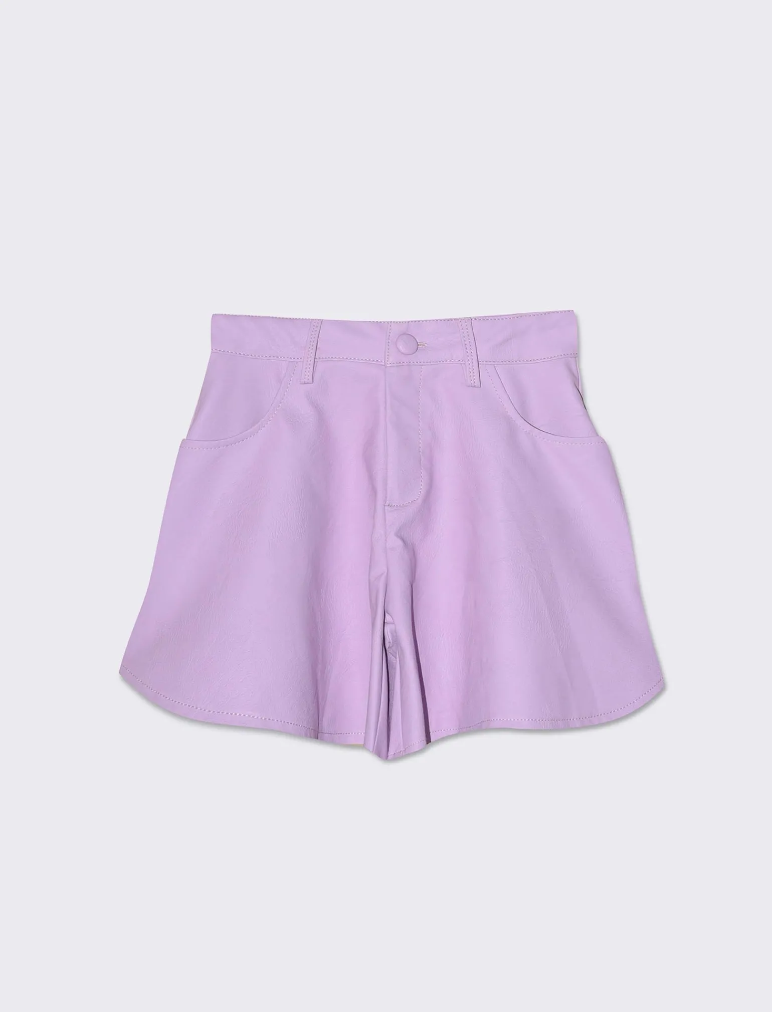 Piazza Italia Bambina | Gonne E Shorts<Pantaloncino modello farfalla in finta pelle - Lilla