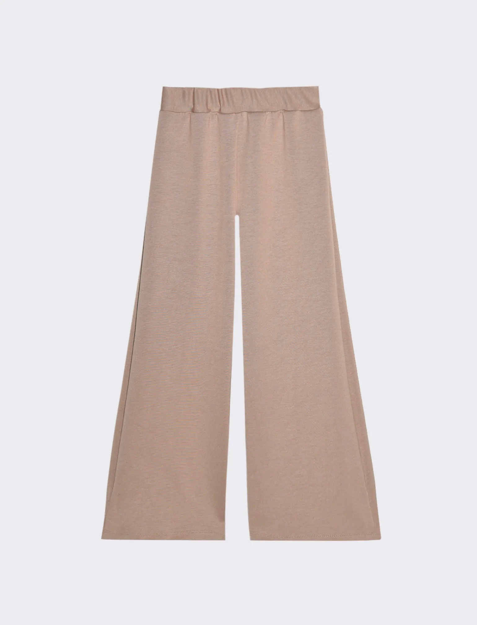 Piazza Italia Bambina | Leggings E Jogger<Pantalone ampio da bambina,tessuto bioelastico in cotone con culotte - biscotto