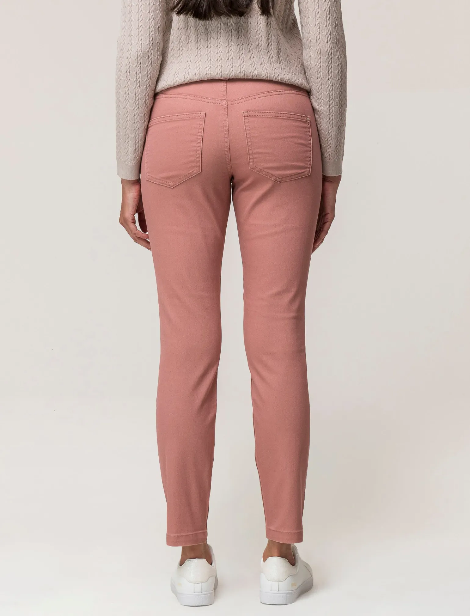 Donna Piazza Italia Donna | Jeans<Pantalone cinque tasche skinny vita regular - antico