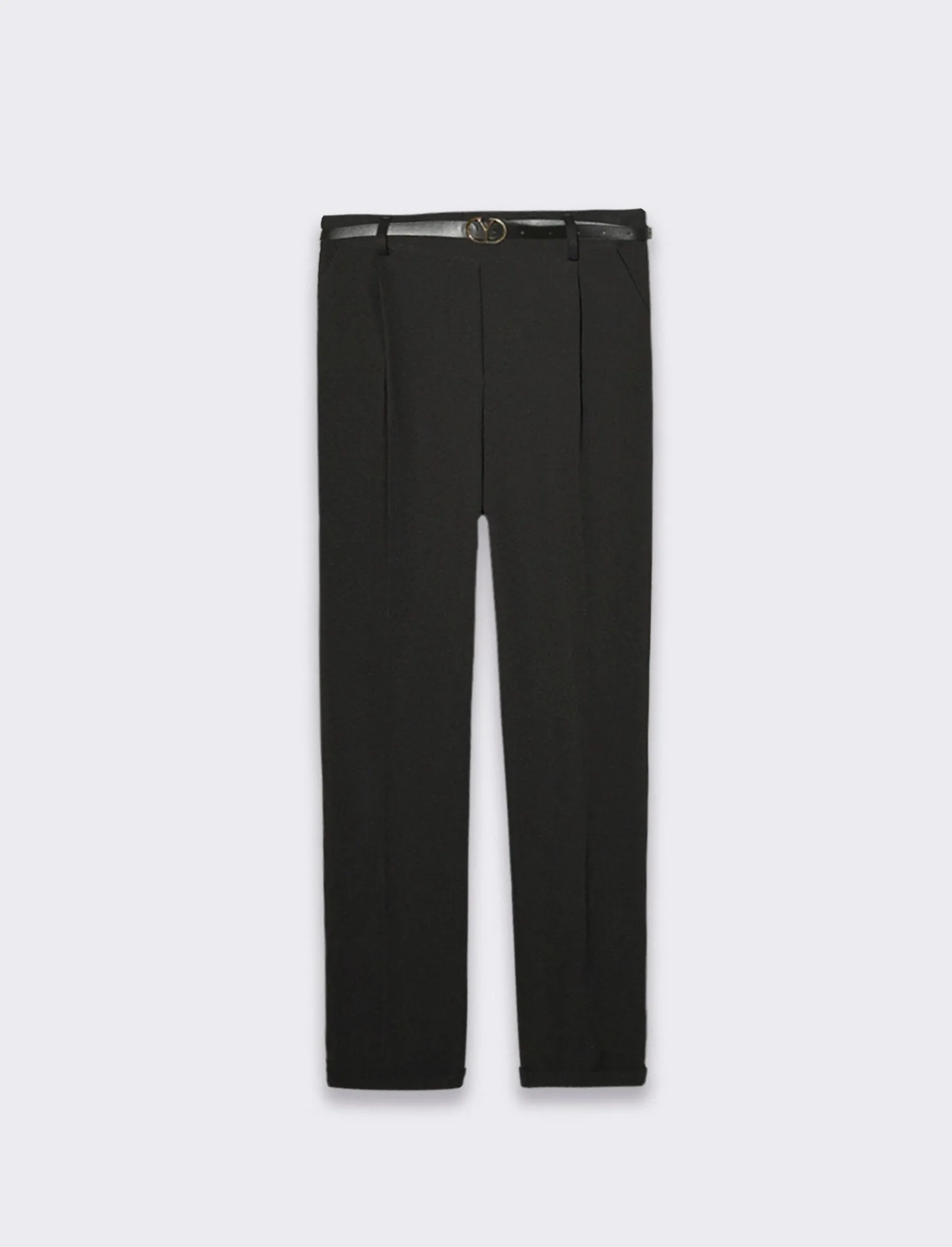 Donna Piazza Italia Donna | Pantaloni<Pantalone con cintura e tasche americane -