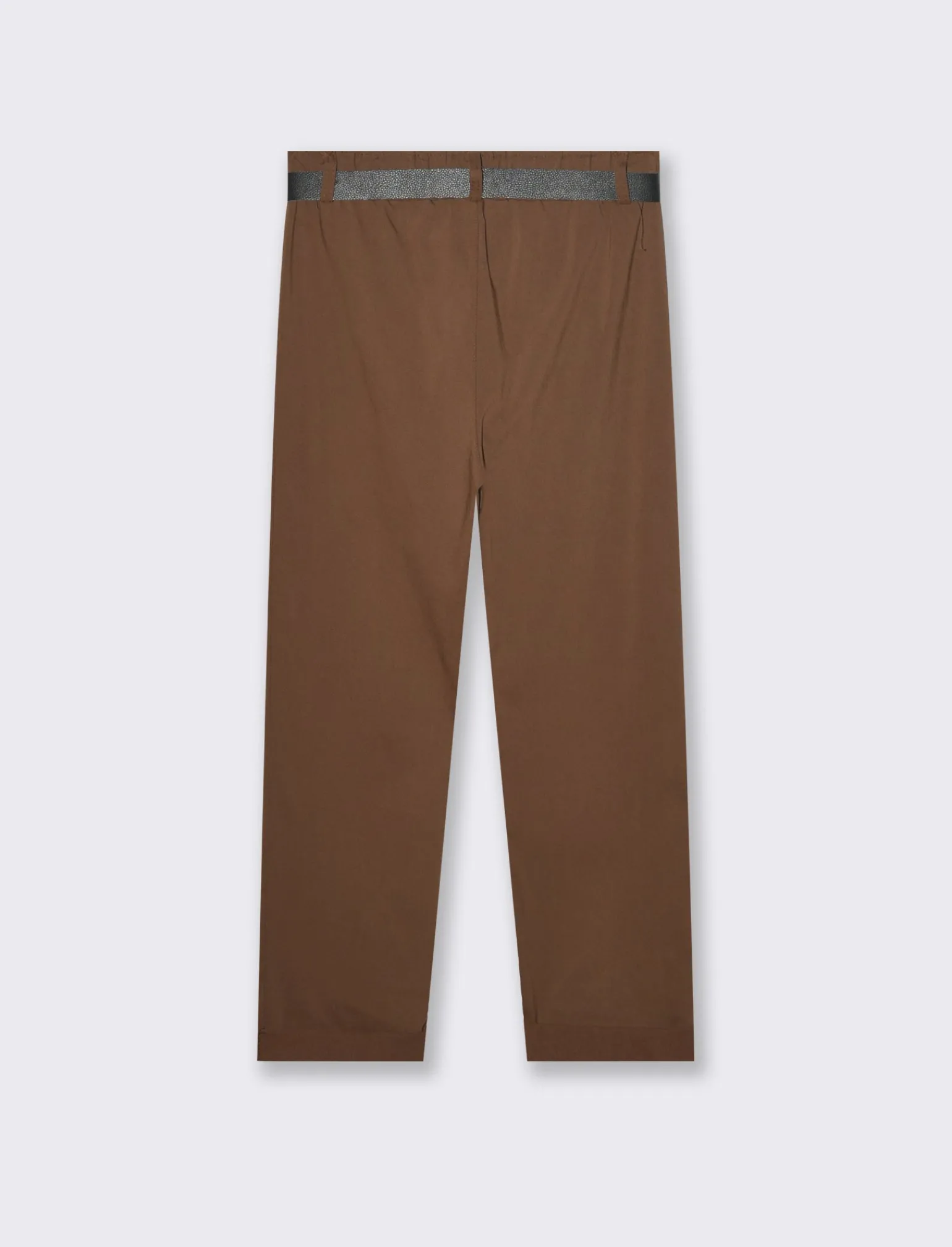 Donna Piazza Italia Donna | Pantaloni<Pantalone con cintura ed elastico in vita - tabacco