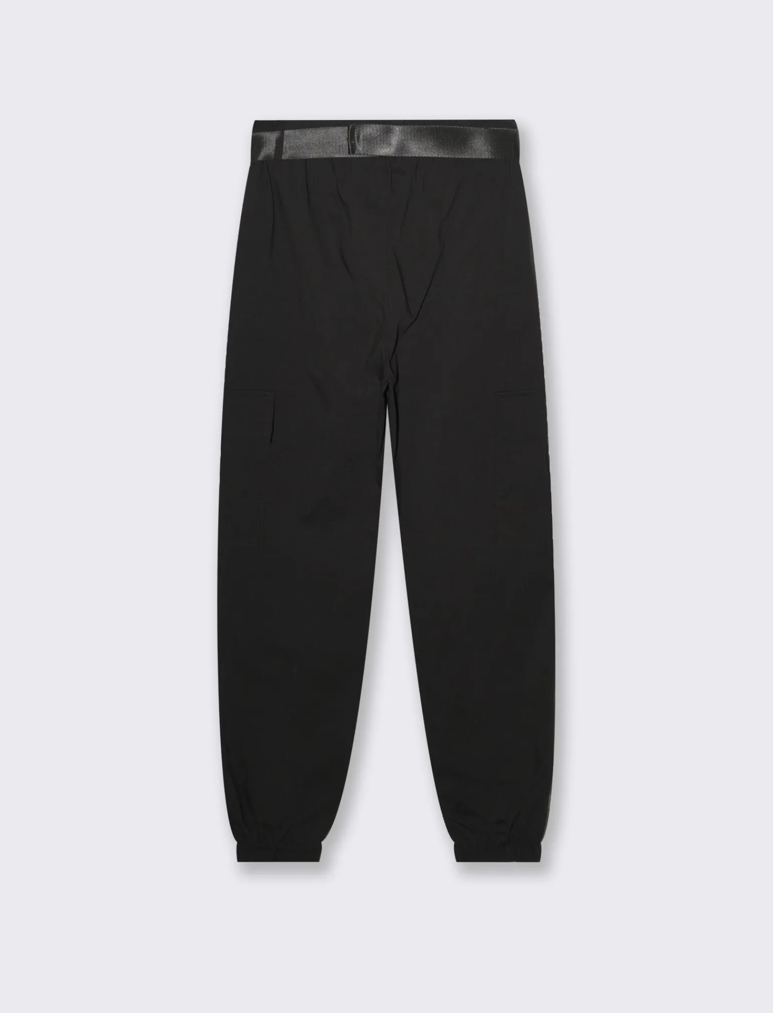 Donna Piazza Italia Donna | Pantaloni<Pantalone con cintura ed elasticon in vita modello cargo  -