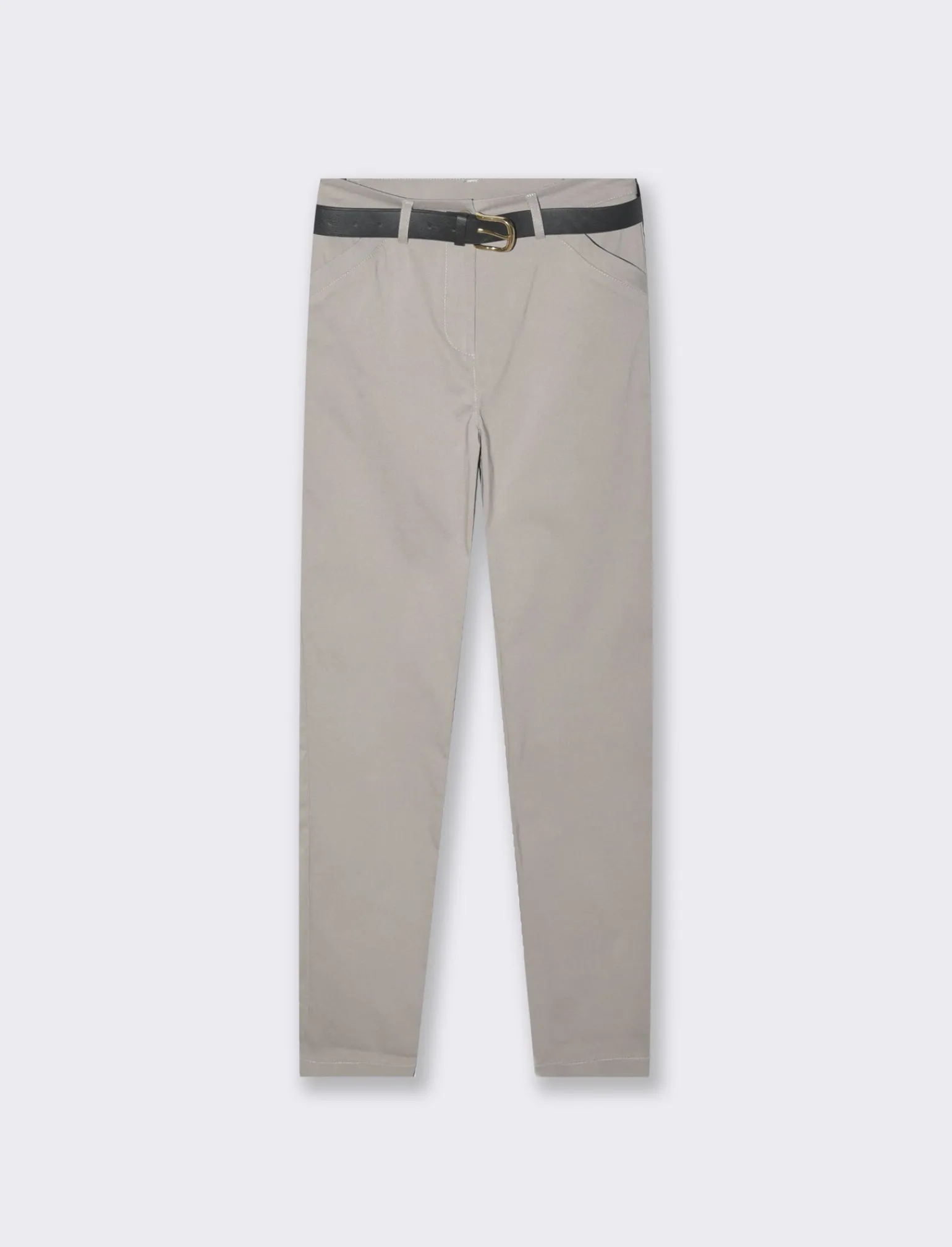 Donna Piazza Italia Donna | Pantaloni<Pantalone con cintura vestibilità skinny -