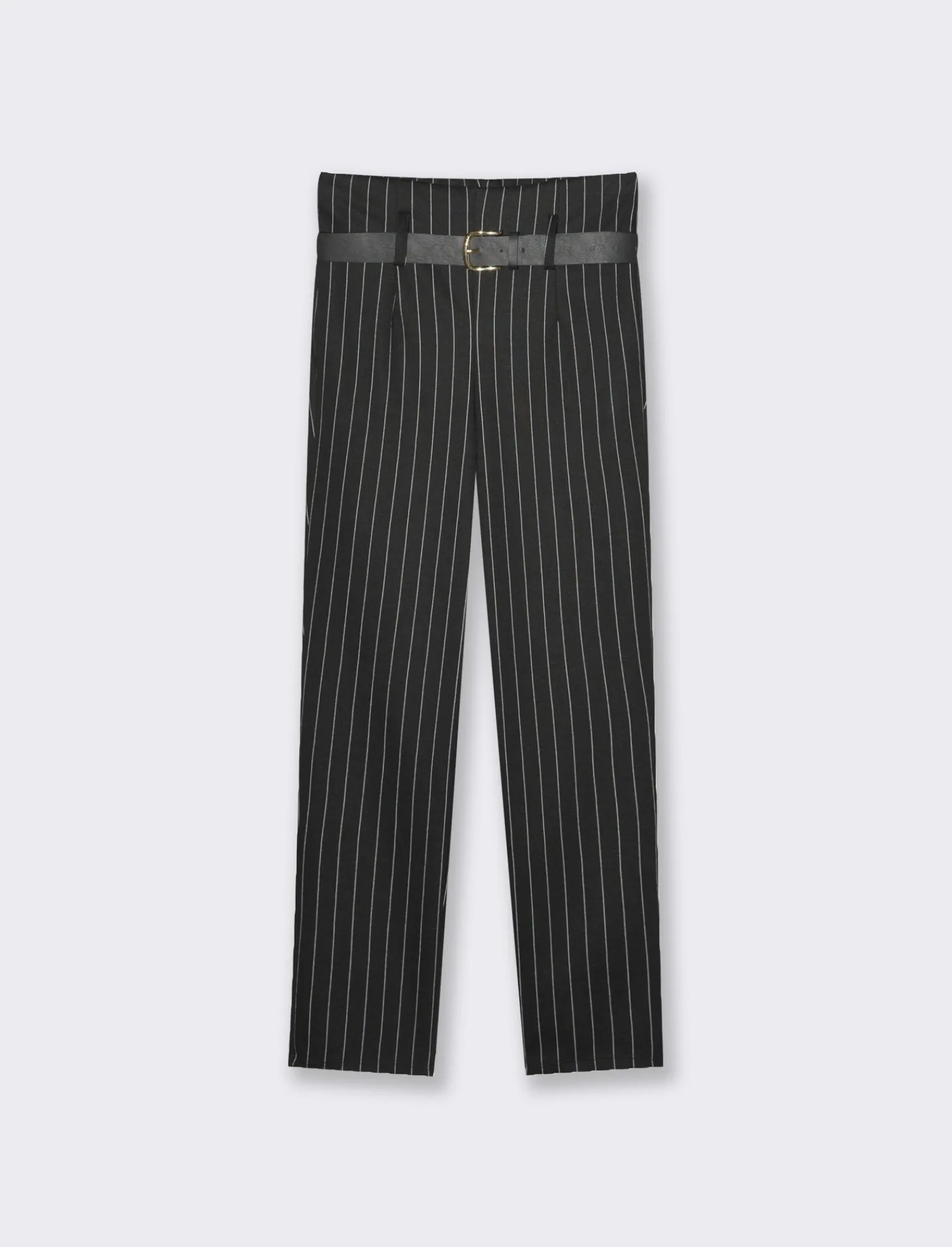Donna Piazza Italia Donna | Pantaloni<Pantalone con elastico in vita e cintura tasche americane -