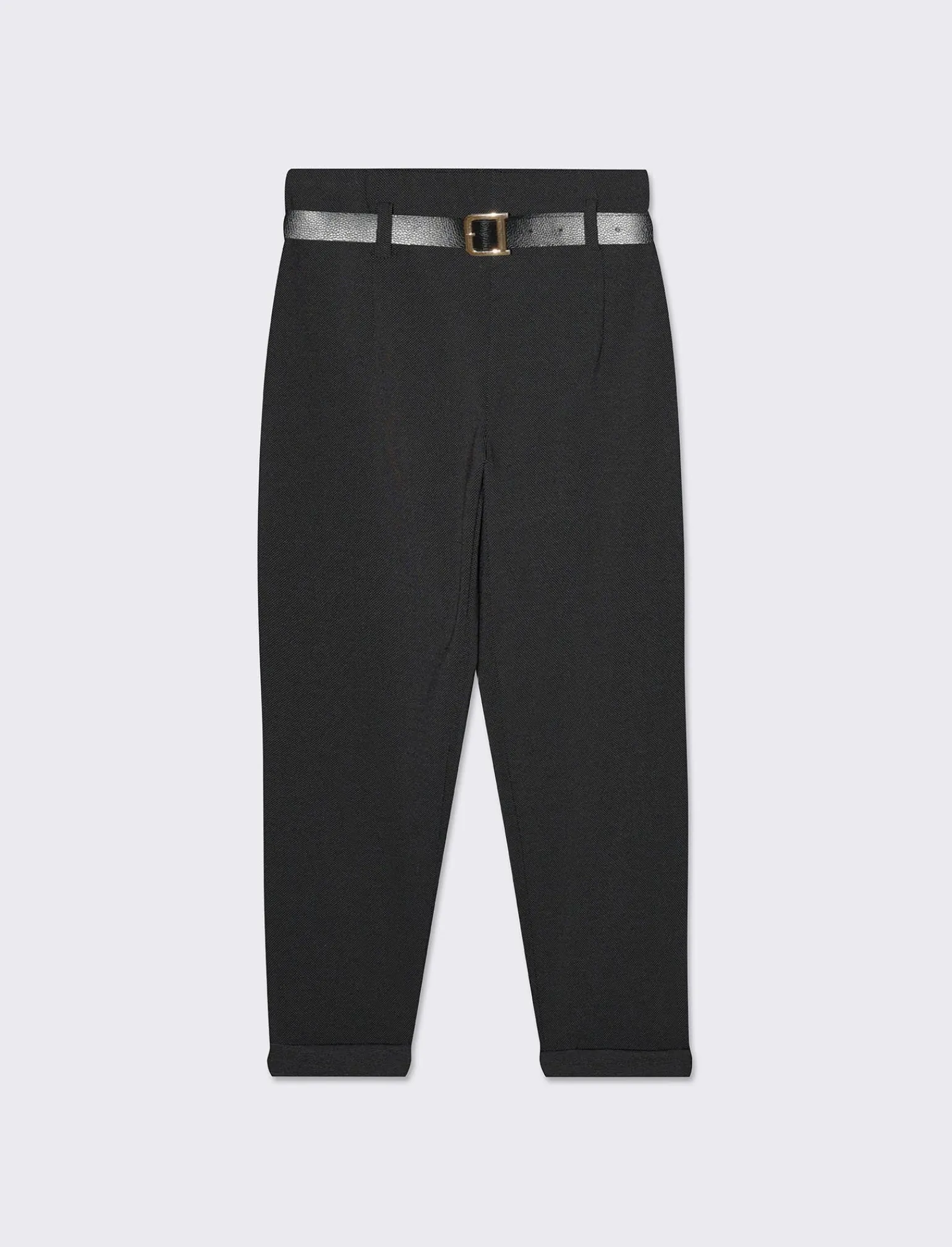 Donna Piazza Italia Donna | Pantaloni<Pantalone con elastico in vita e cintura tasche americane -
