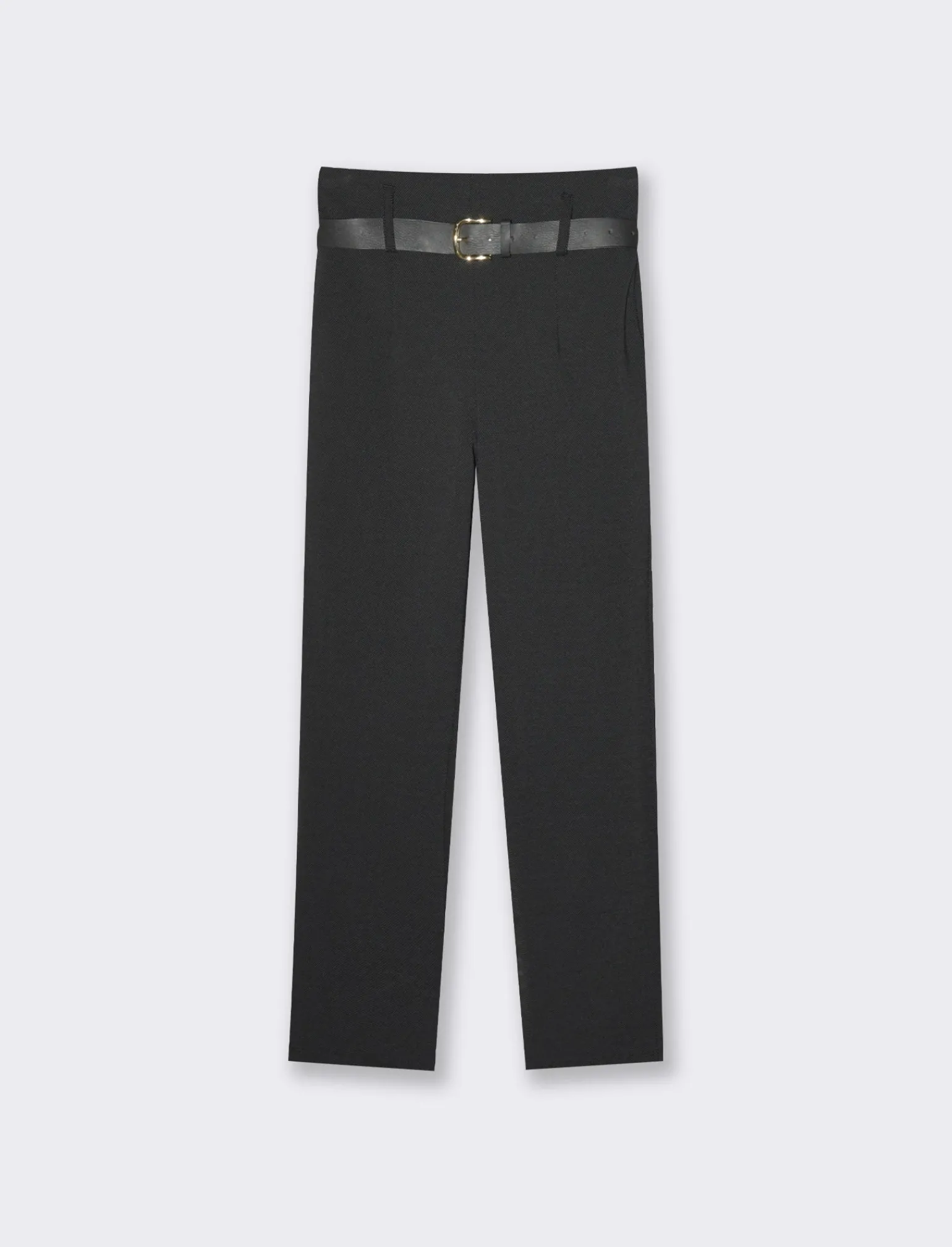 Donna Piazza Italia Donna | Pantaloni<Pantalone con elastico in vita e cintura tasche americane - Pois