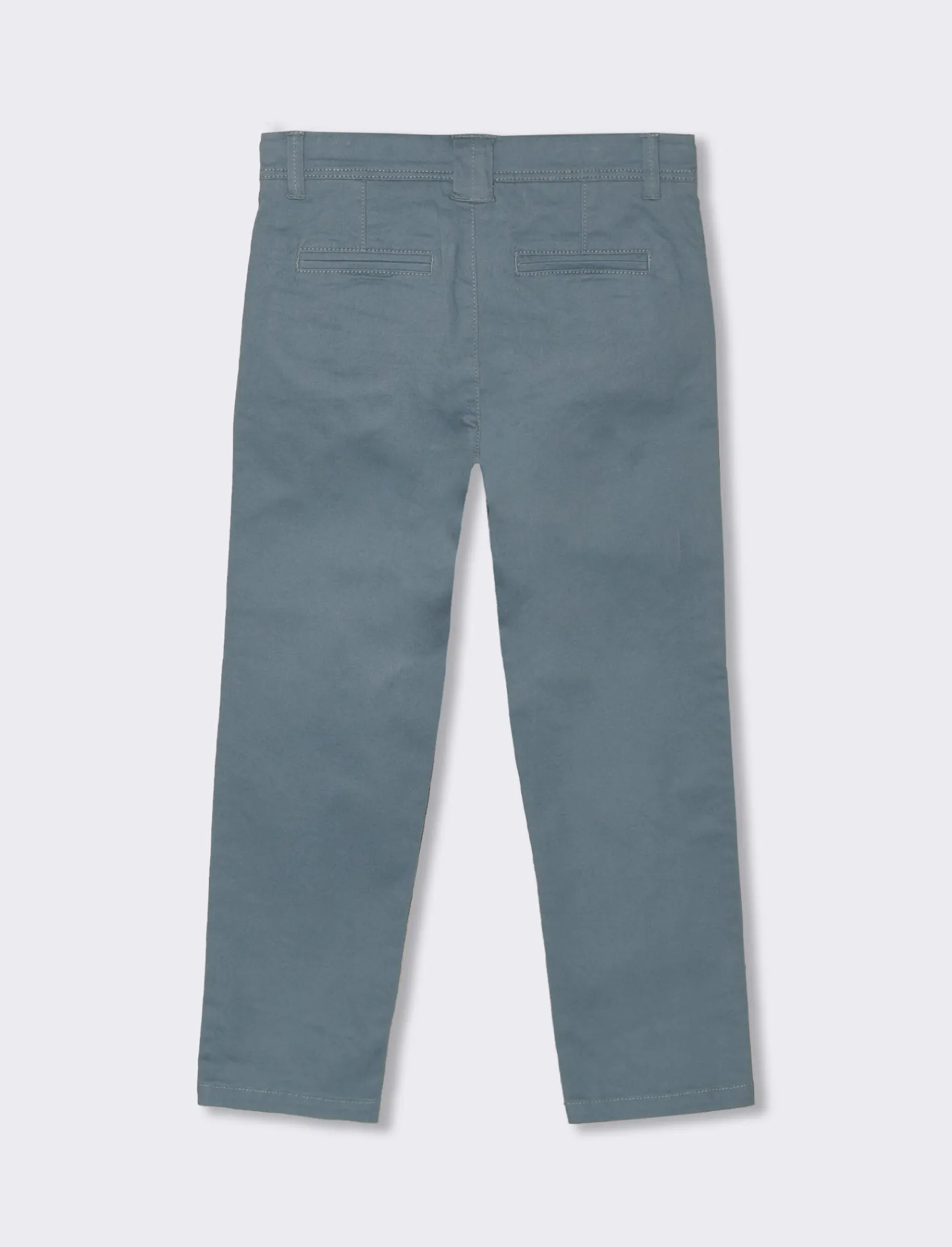 Bambino Piazza Italia Bambino | Pantaloni<Pantalone modello 5 tasche in misto cotone con elastico regolabile in vita - Celeste
