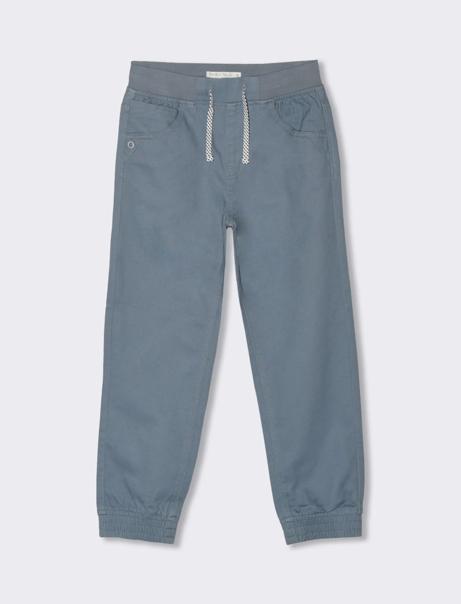 Bambino Piazza Italia Bambino | Pantaloni<Pantalone modello jogger con elastico a fondo gamba - cenere