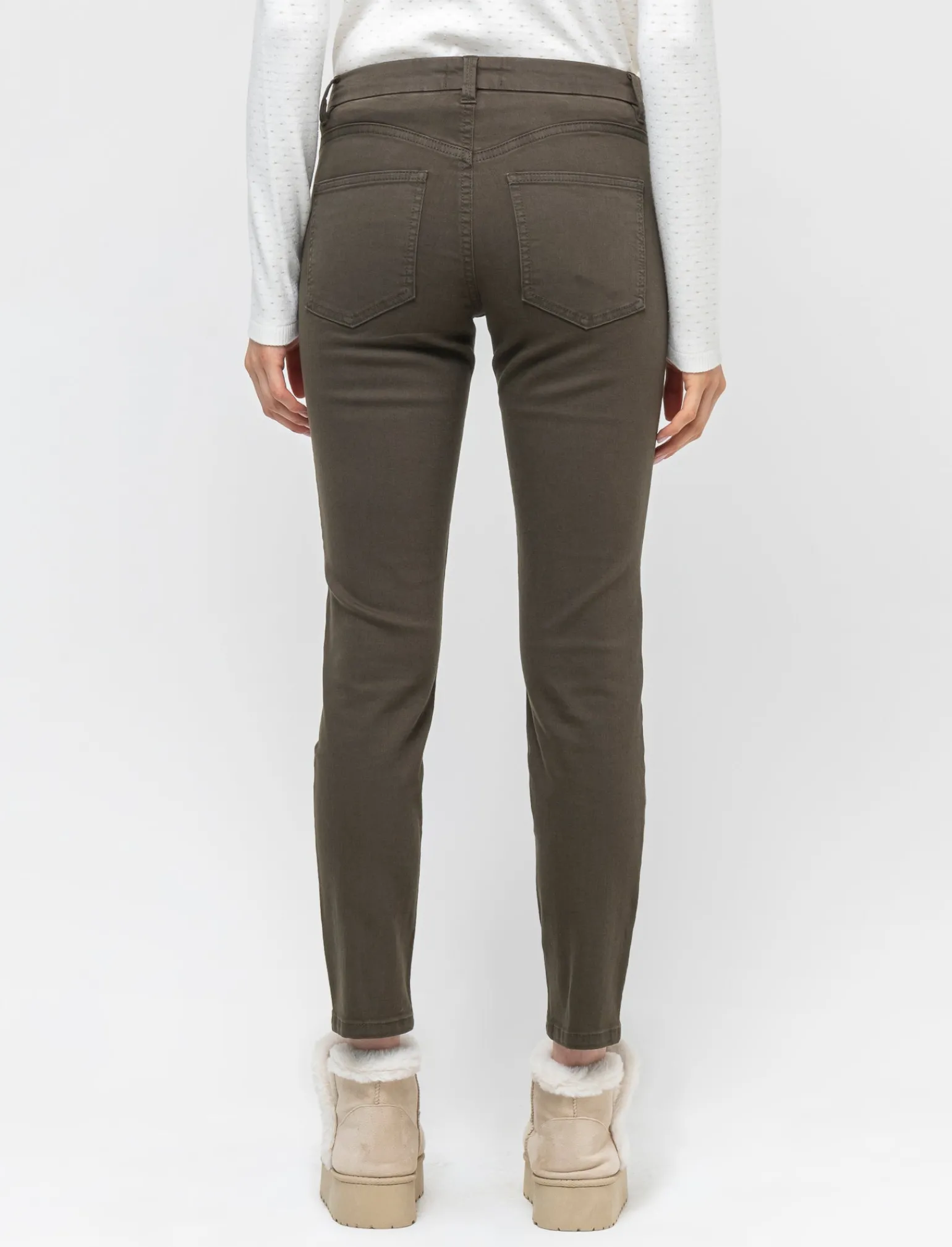 Donna Piazza Italia Donna | Jeans<Pantalone skinny vita alta - Ve.milit.