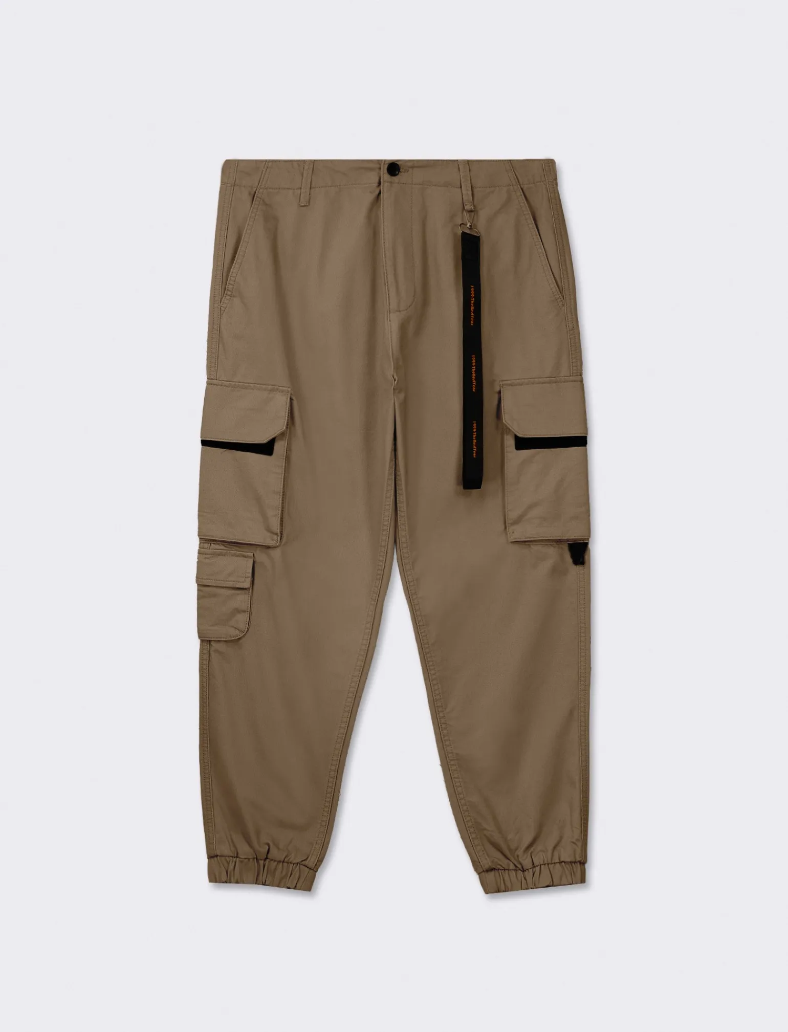 Uomo Piazza Italia Uomo | Pantaloni<Pantaloni cargo fit con tasche a filetto posteriori - kaki