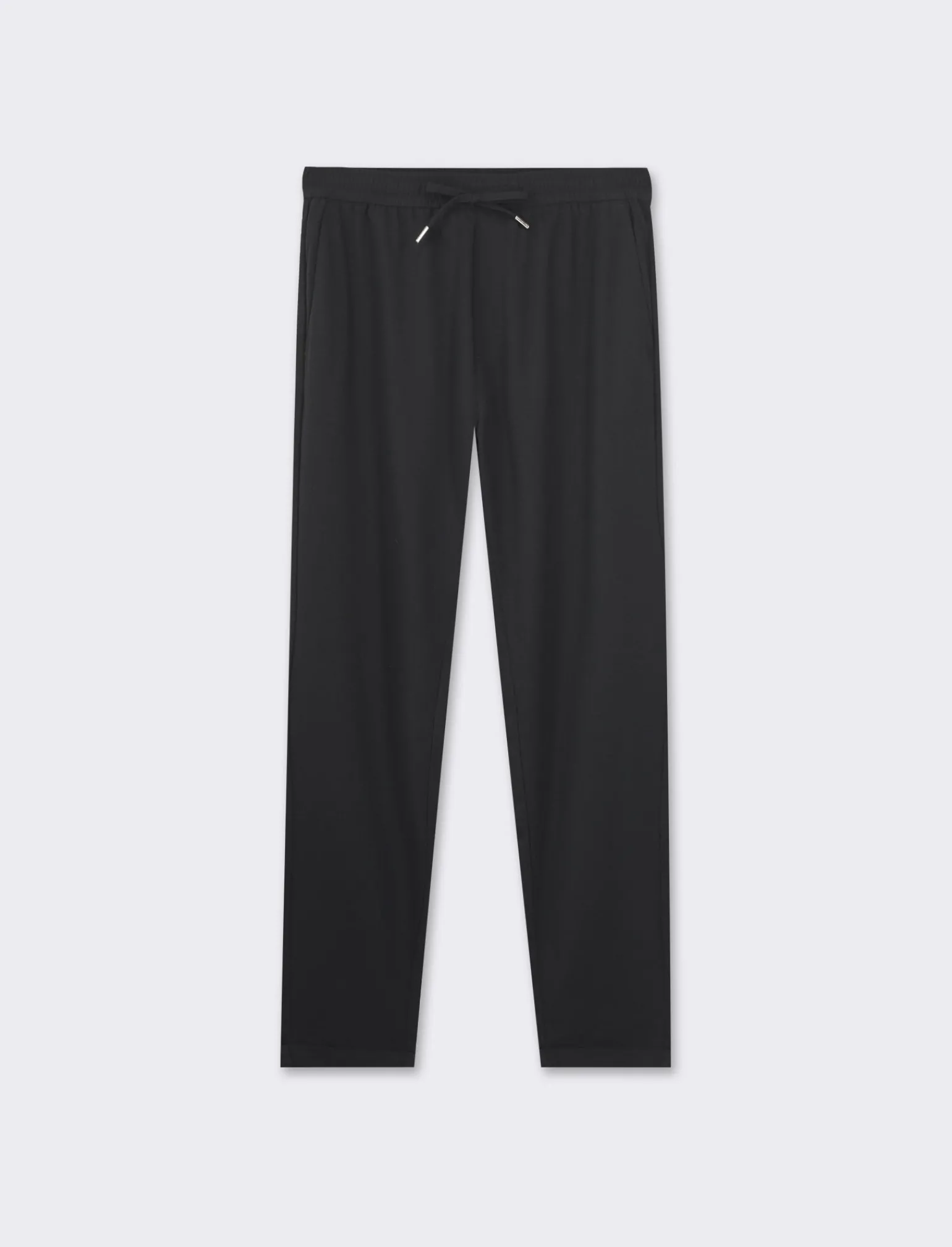 Uomo Piazza Italia Pantaloni<Pantaloni chino con vita elasticizzata regolabile con laccio e dettaglio di tasche a filetto posteri -