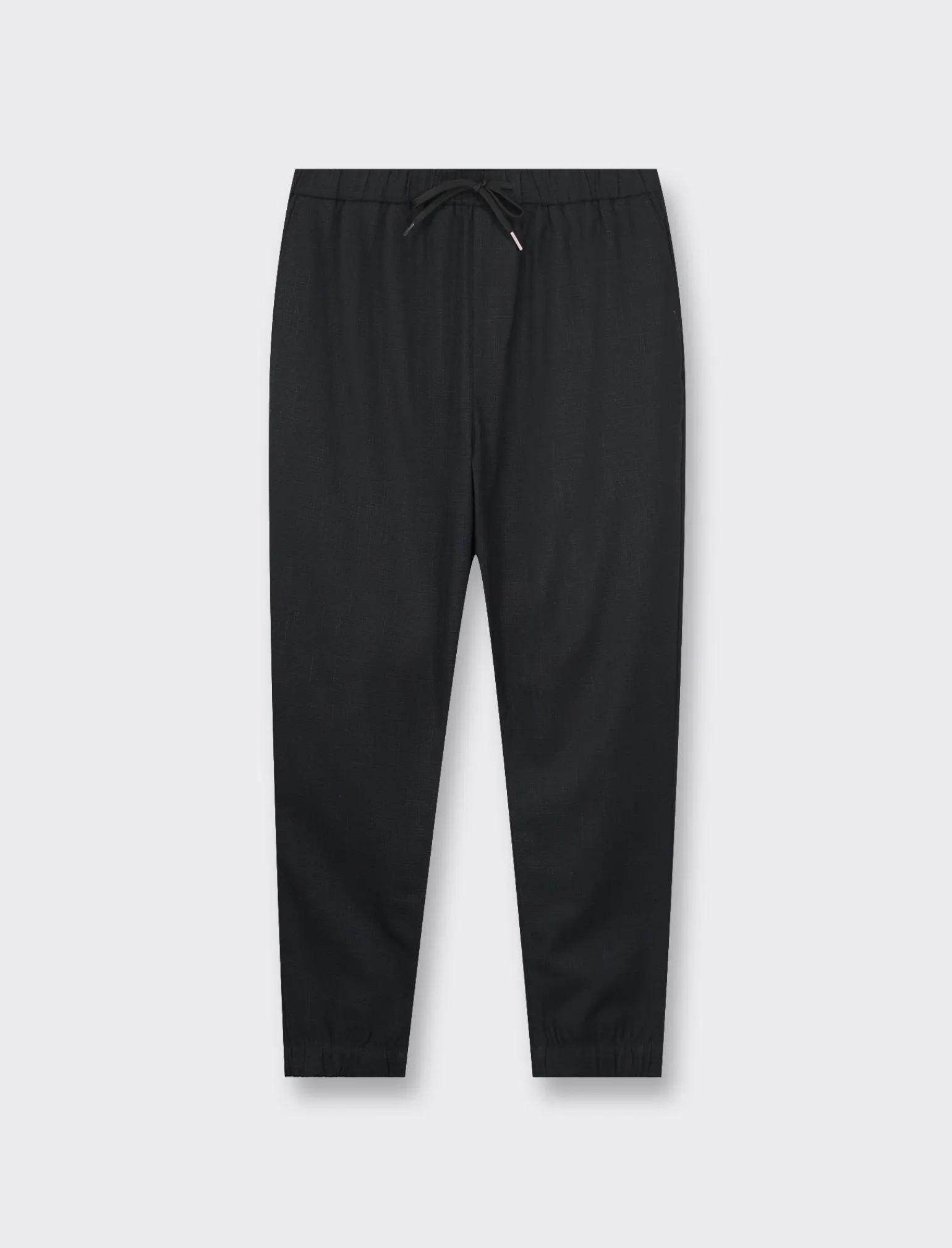 Uomo Piazza Italia Pantaloni<Pantaloni chino con vita elasticizzata regolabile con laccio e dettaglio di tasche a filetto posteri -