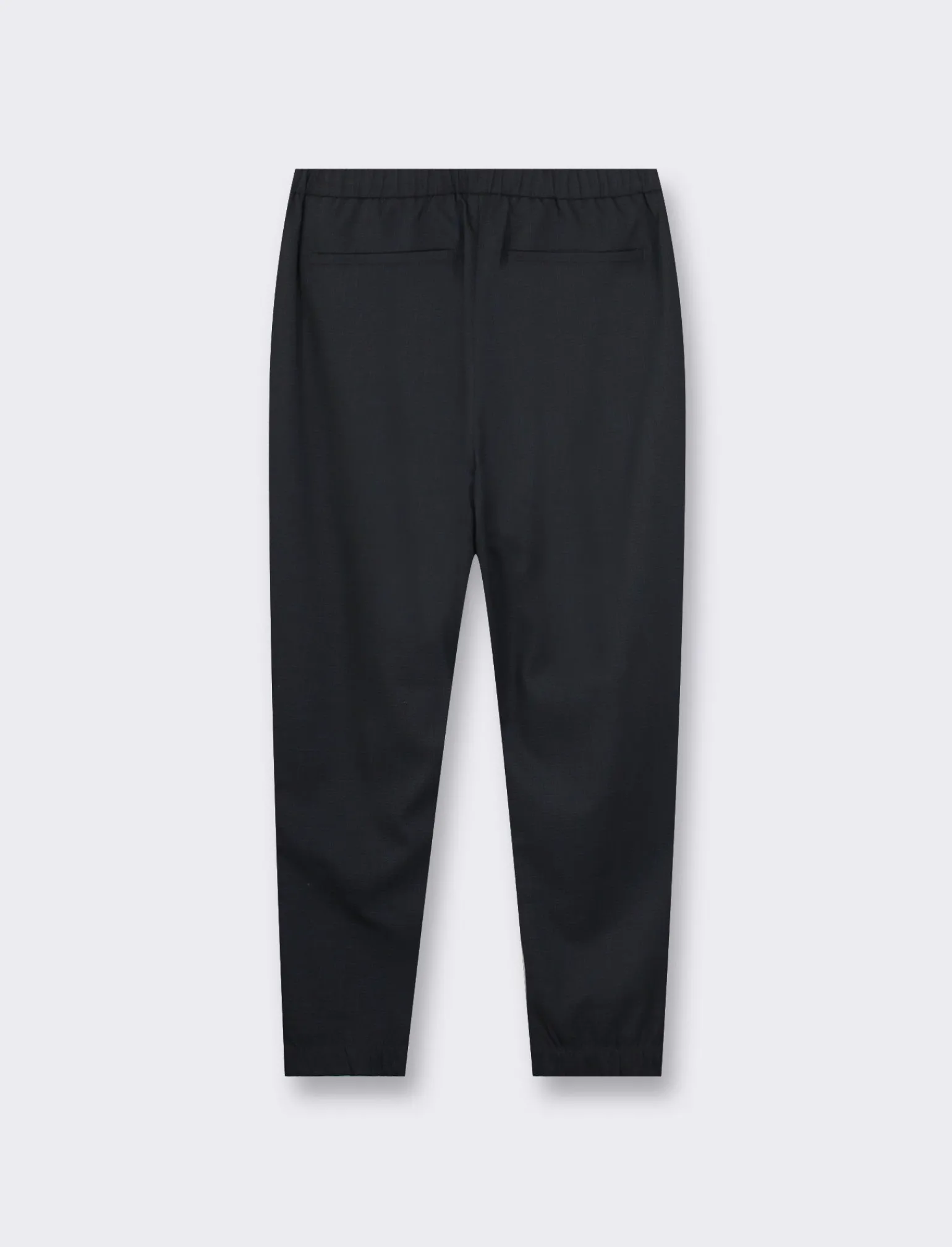 Uomo Piazza Italia Pantaloni<Pantaloni chino con vita elasticizzata regolabile con laccio e dettaglio di tasche a filetto posteri -