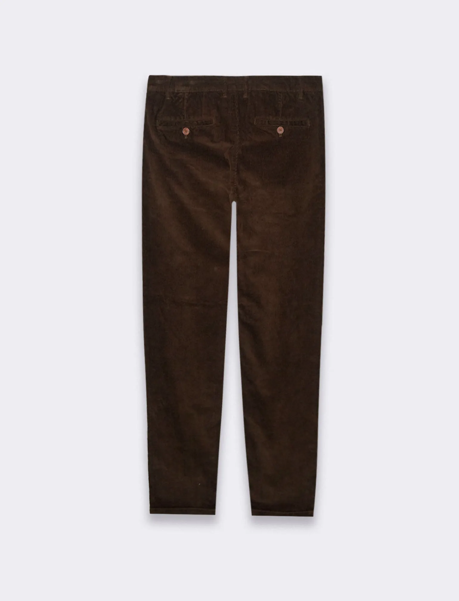 Uomo Piazza Italia Pantaloni<Pantaloni chino jogger in velluto slim fit vita elasticizzata con laccio interno - kaki