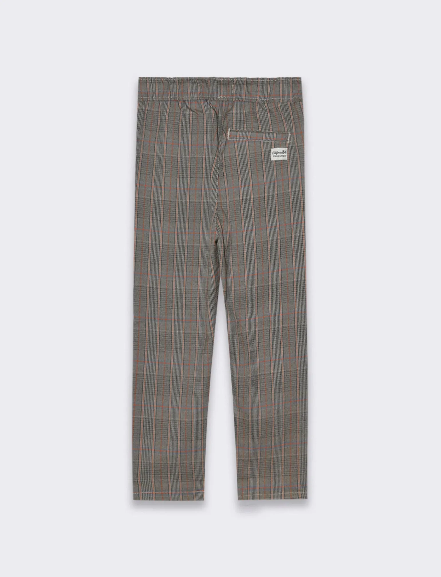 Bambino Piazza Italia Bambino | Pantaloni<Pantaloni da bambino modello jogger con fantasia a quadri - Fantasia