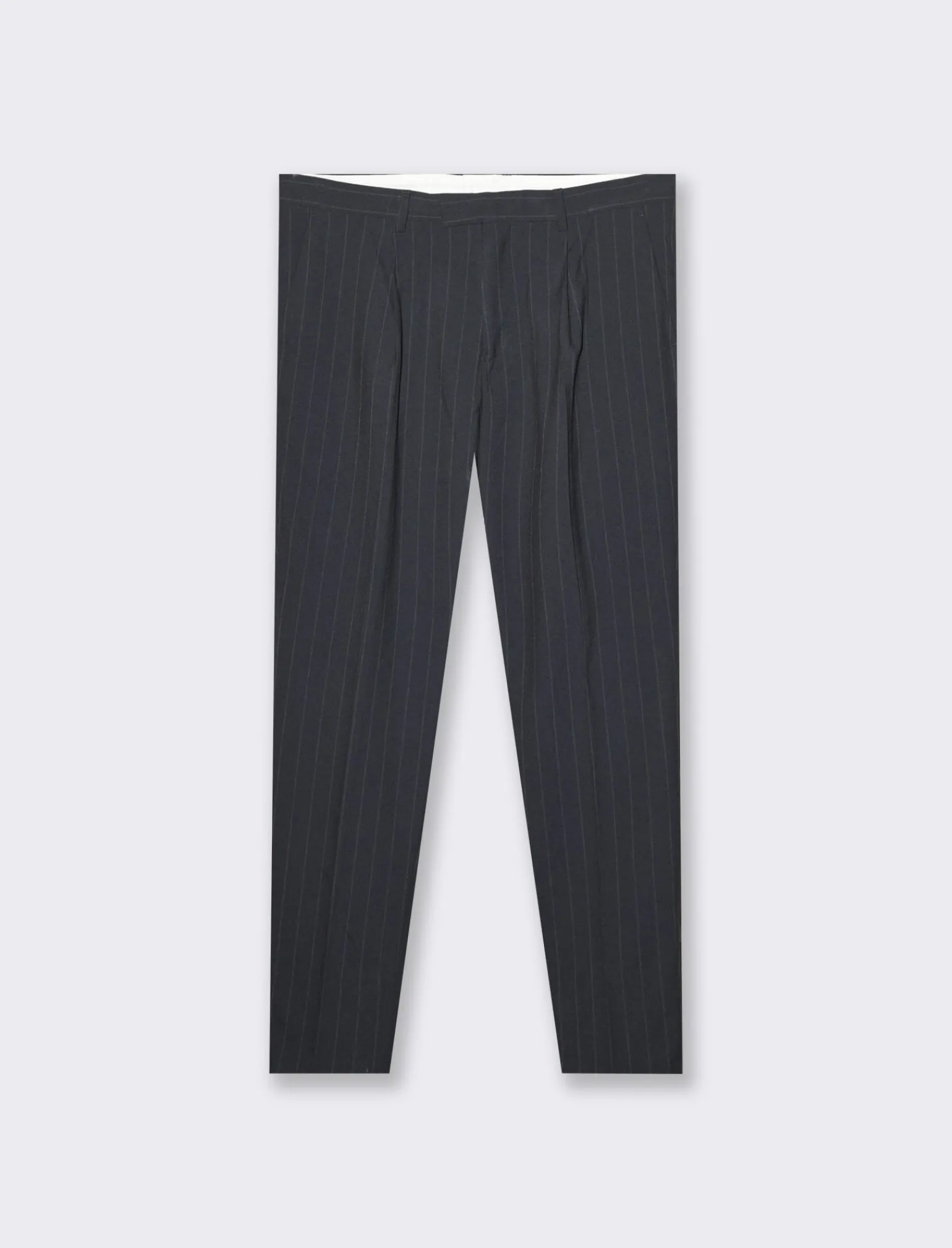 Uomo Piazza Italia Uomo | Pantaloni<Pantaloni formal fit tessuto fantasia gessata -
