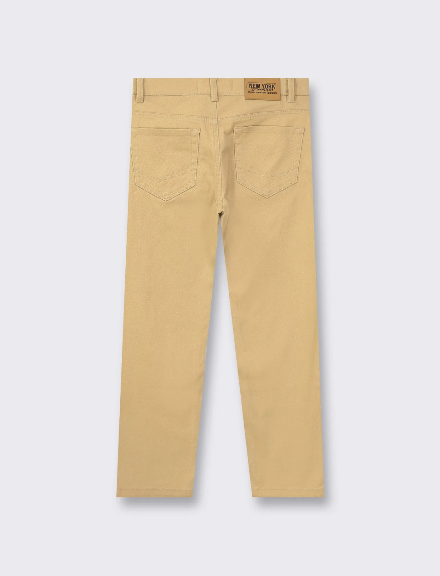 Bambino Piazza Italia Bambino | Pantaloni<Pantaloni in cotone elastico in 5 tasche, con patch posteriore, disponibile in 4 varianti colore -