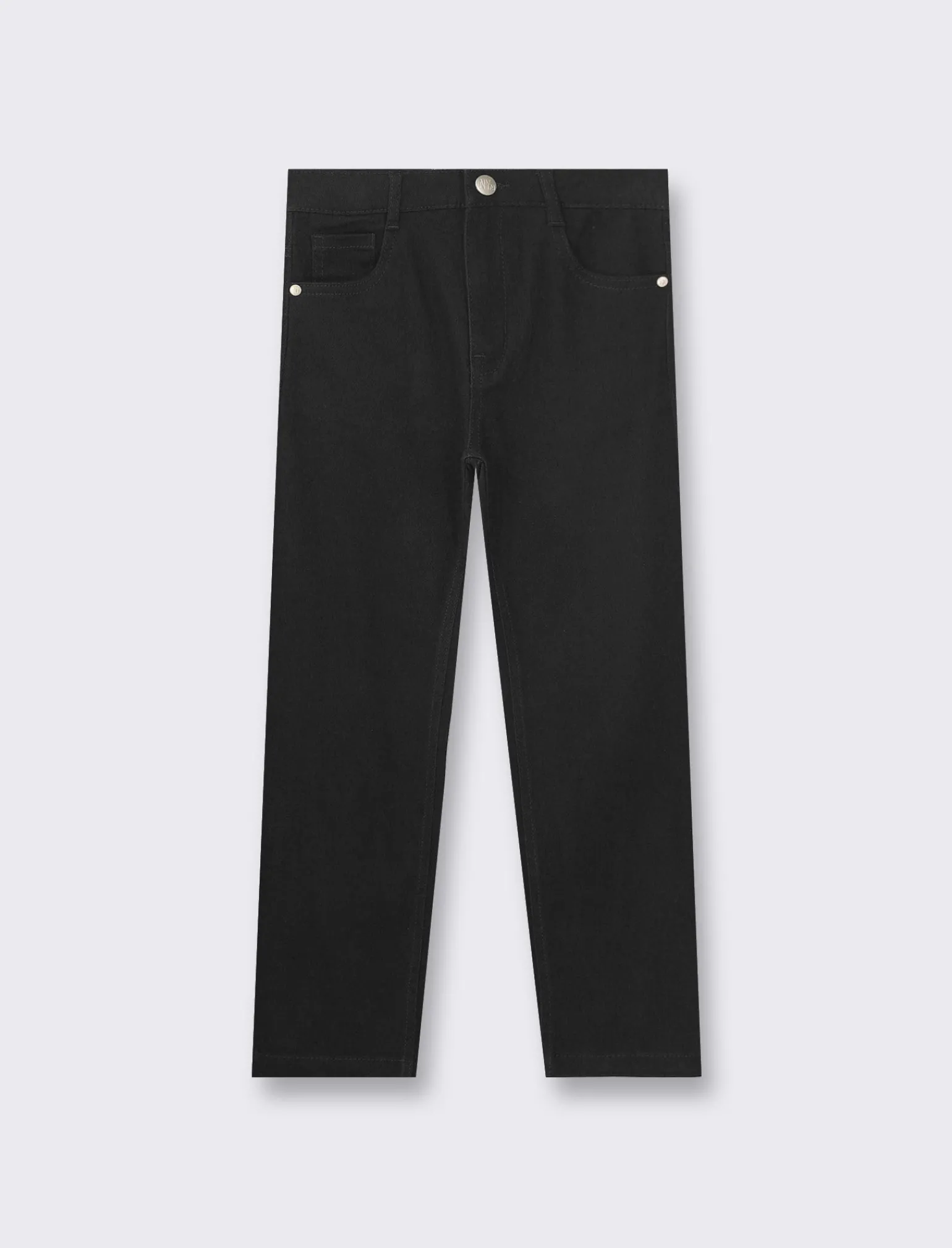 Bambino Piazza Italia Bambino | Pantaloni<Pantaloni in cotone elastico in 5 tasche, con patch posteriore, disponibile in 4 varianti colore -
