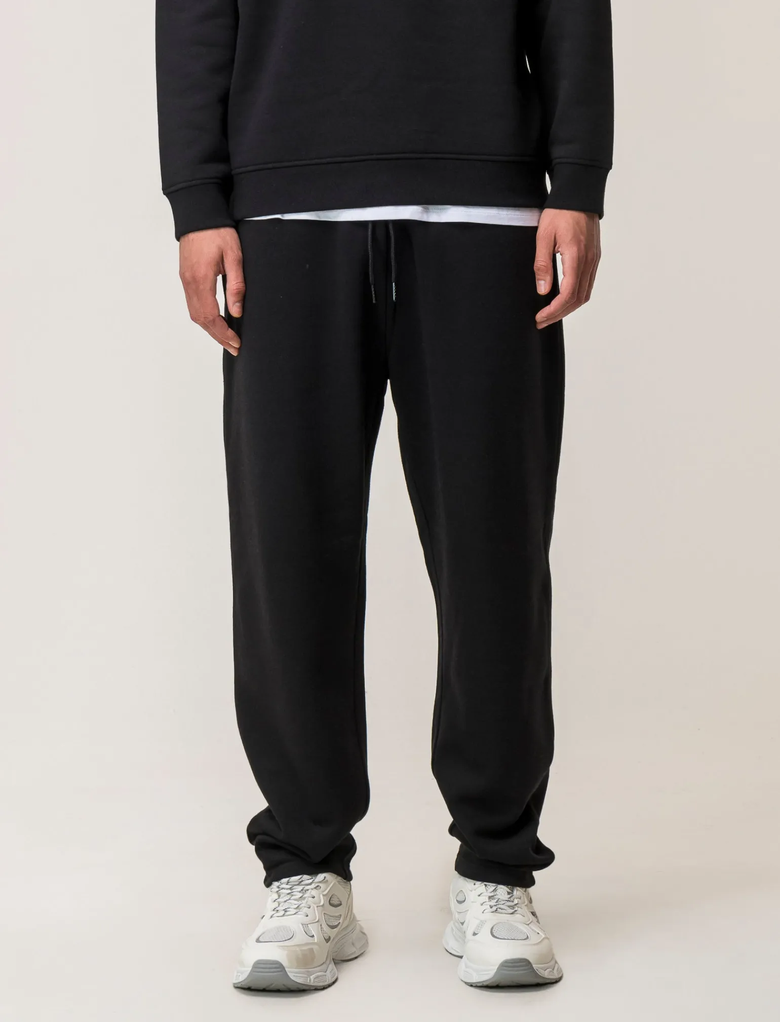 Uomo Piazza Italia Pantaloni<Pantaloni in felpa con vita jogger elasticizzata regolabile -