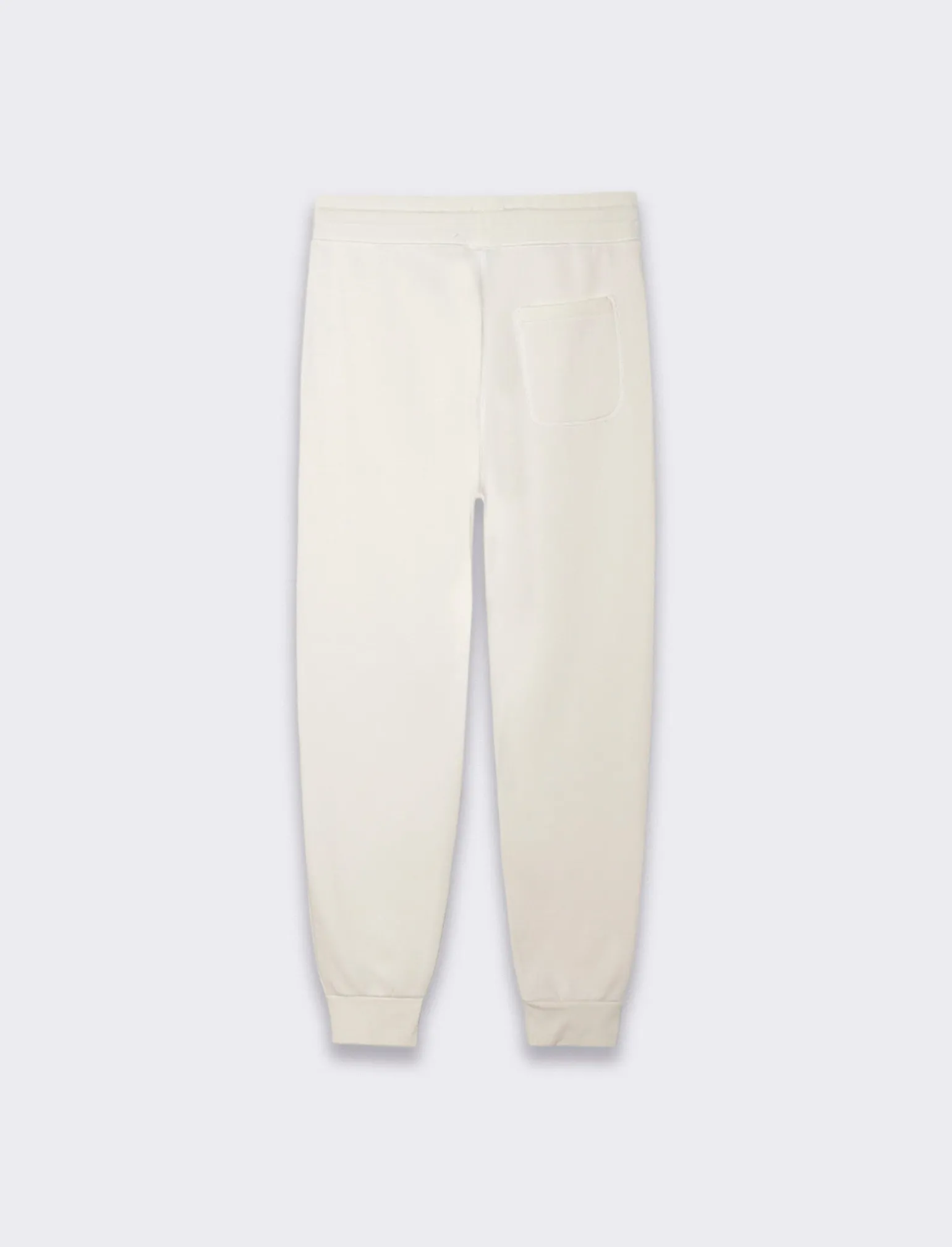 Uomo Piazza Italia Uomo | Pantaloni<Pantaloni in felpa in misto cotone garzato relaxed fit - latte