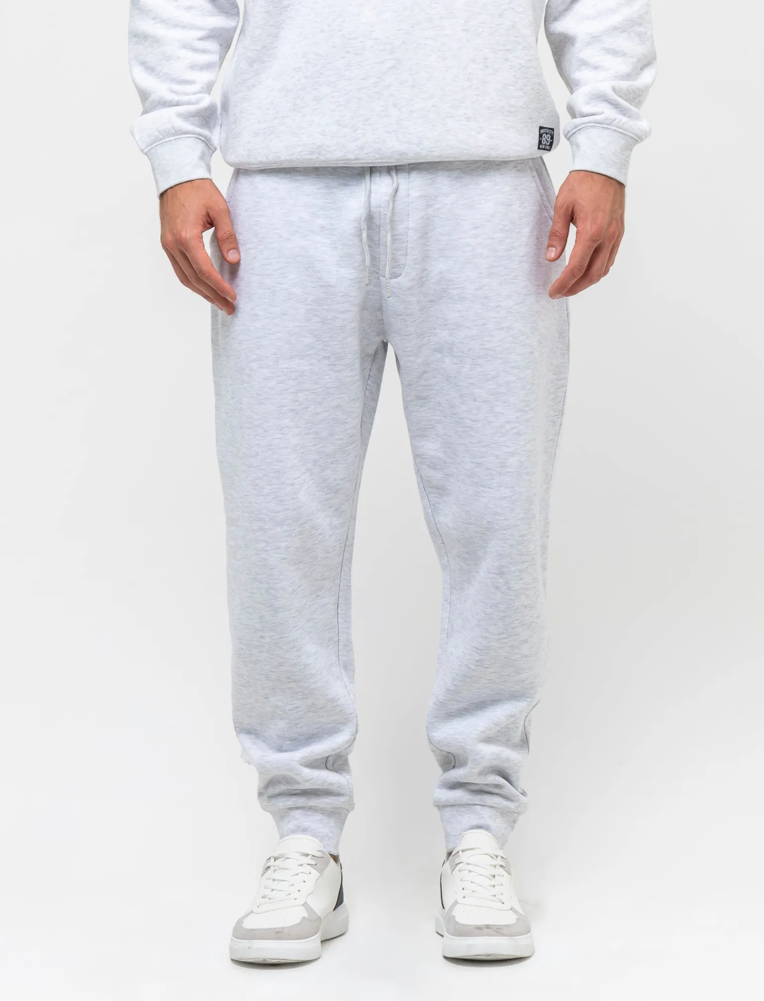 Uomo Piazza Italia Pantaloni<Pantaloni jogger basic in felpa garzata - mel.