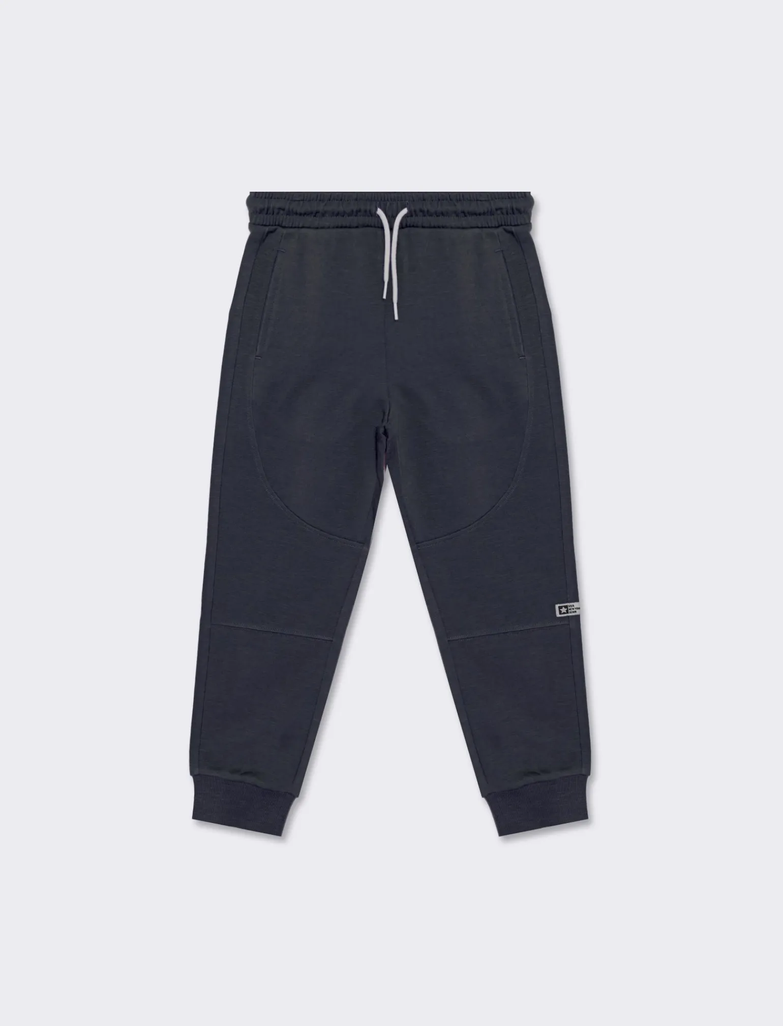 Bambino Piazza Italia Bambino | Leggings E Jogger<Pantaloni sportivi con coulisse e applicazione etichetta con tasche e tagli -