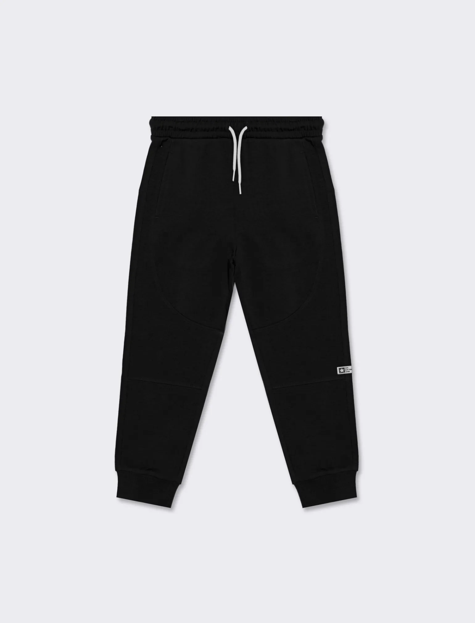 Bambino Piazza Italia Bambino | Leggings E Jogger<Pantaloni sportivi con coulisse e applicazione etichetta con tasche e tagli -