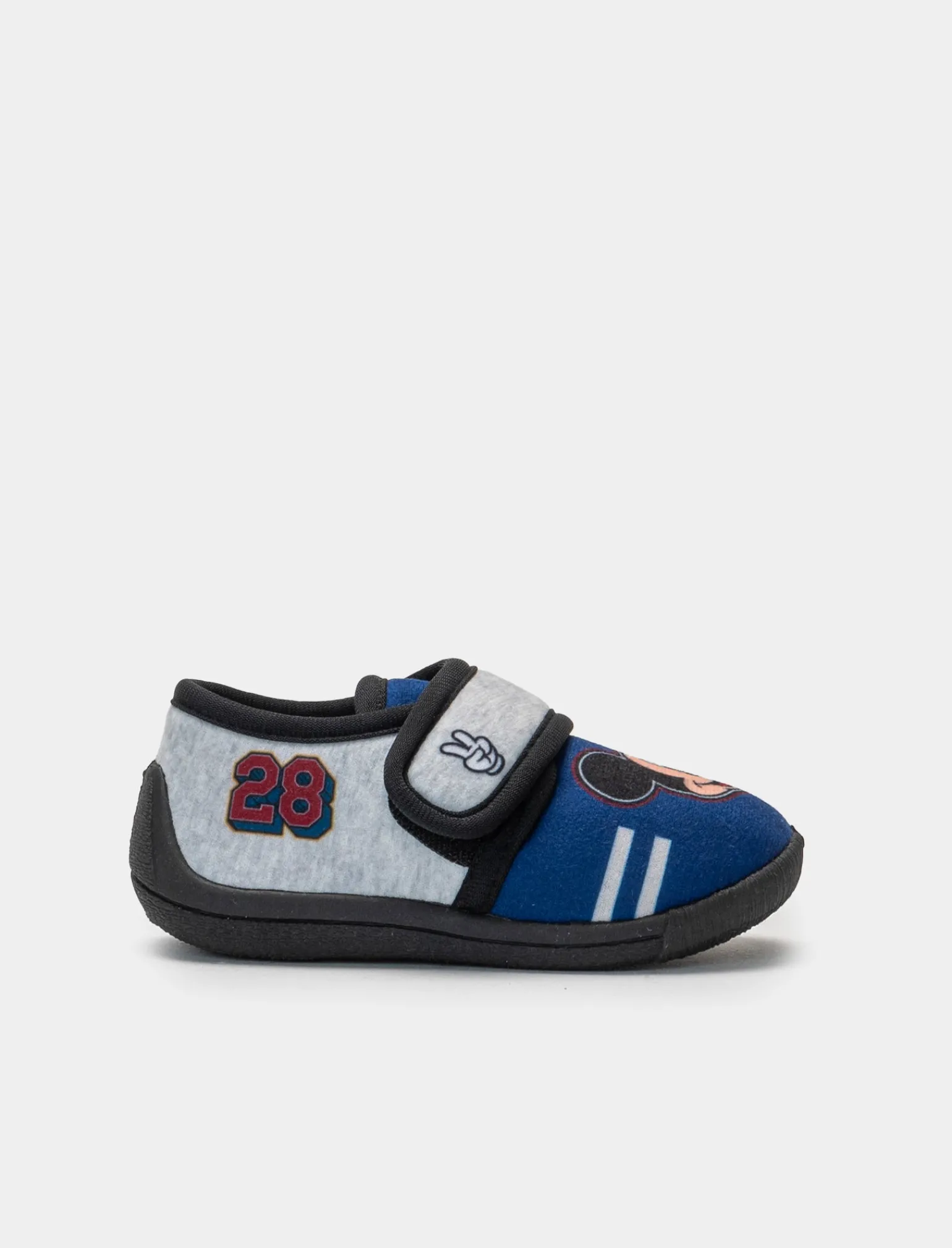 Bambino Piazza Italia Pantofole<Pantofola con strappo in tessuto e stampa Mickey Mouse -