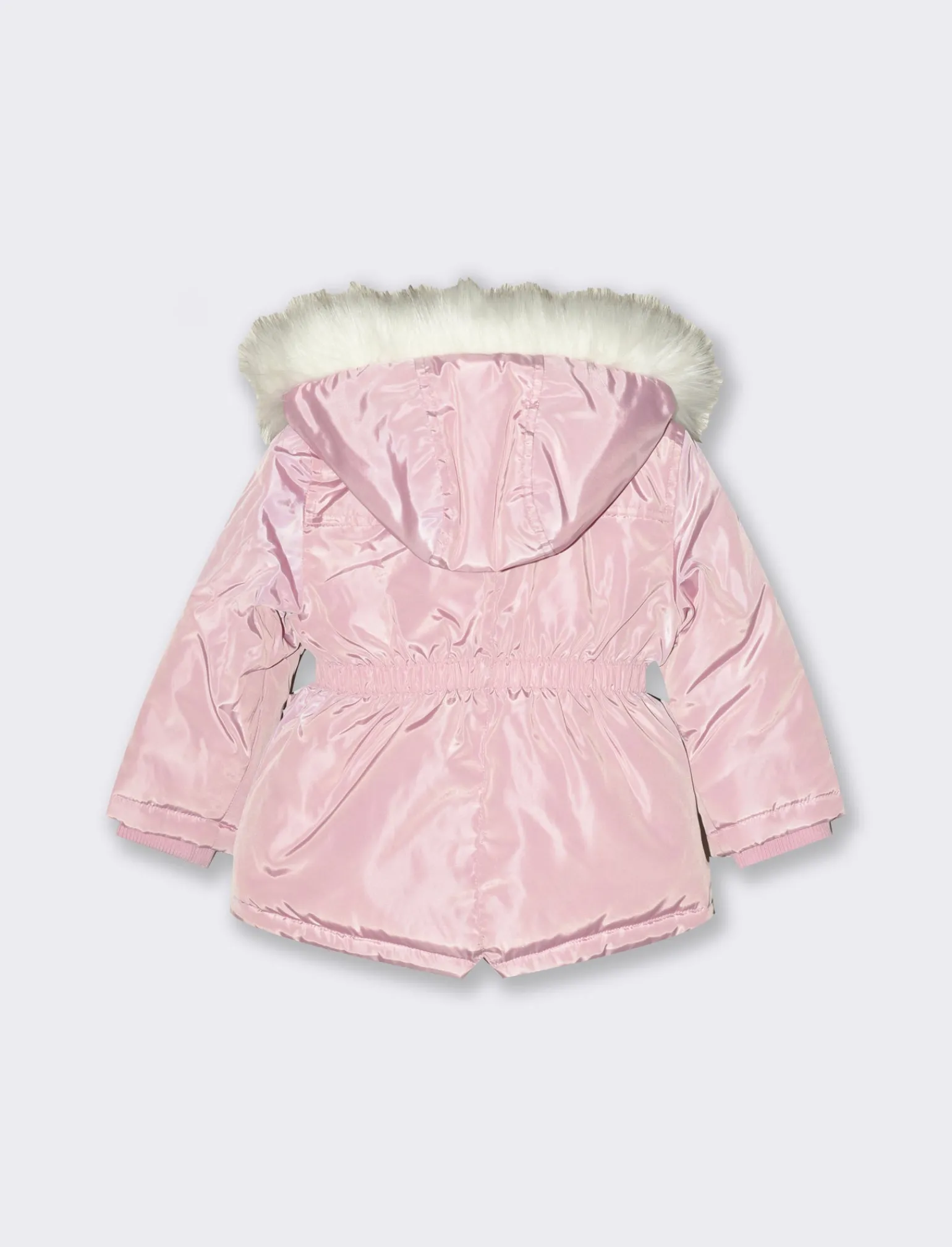 Piazza Italia Neonata<Parka con cappuccio e pelliccia -
