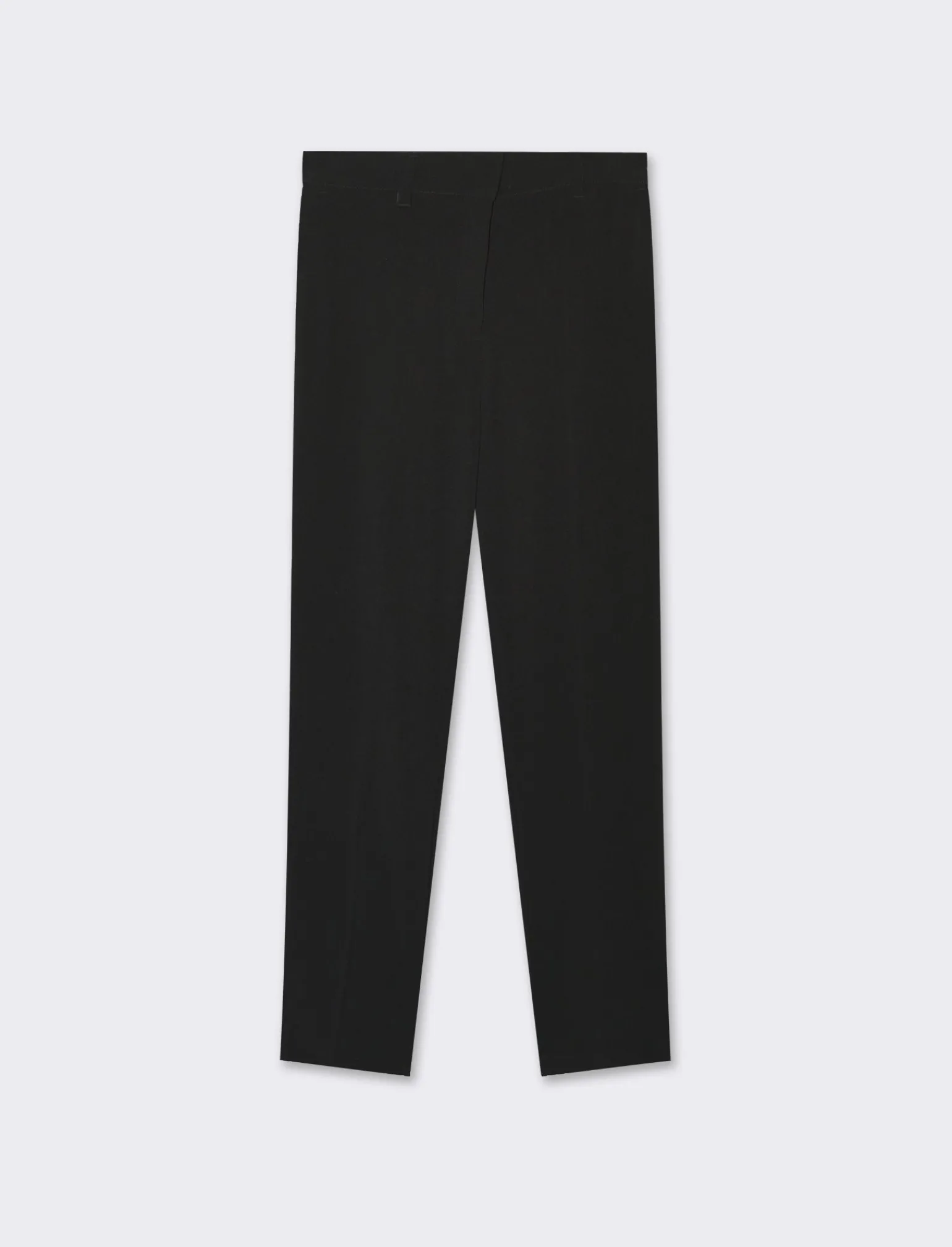 Donna Piazza Italia Donna | Pantaloni<Patalone taglio formale vestibilità straight con elastico jaquard -