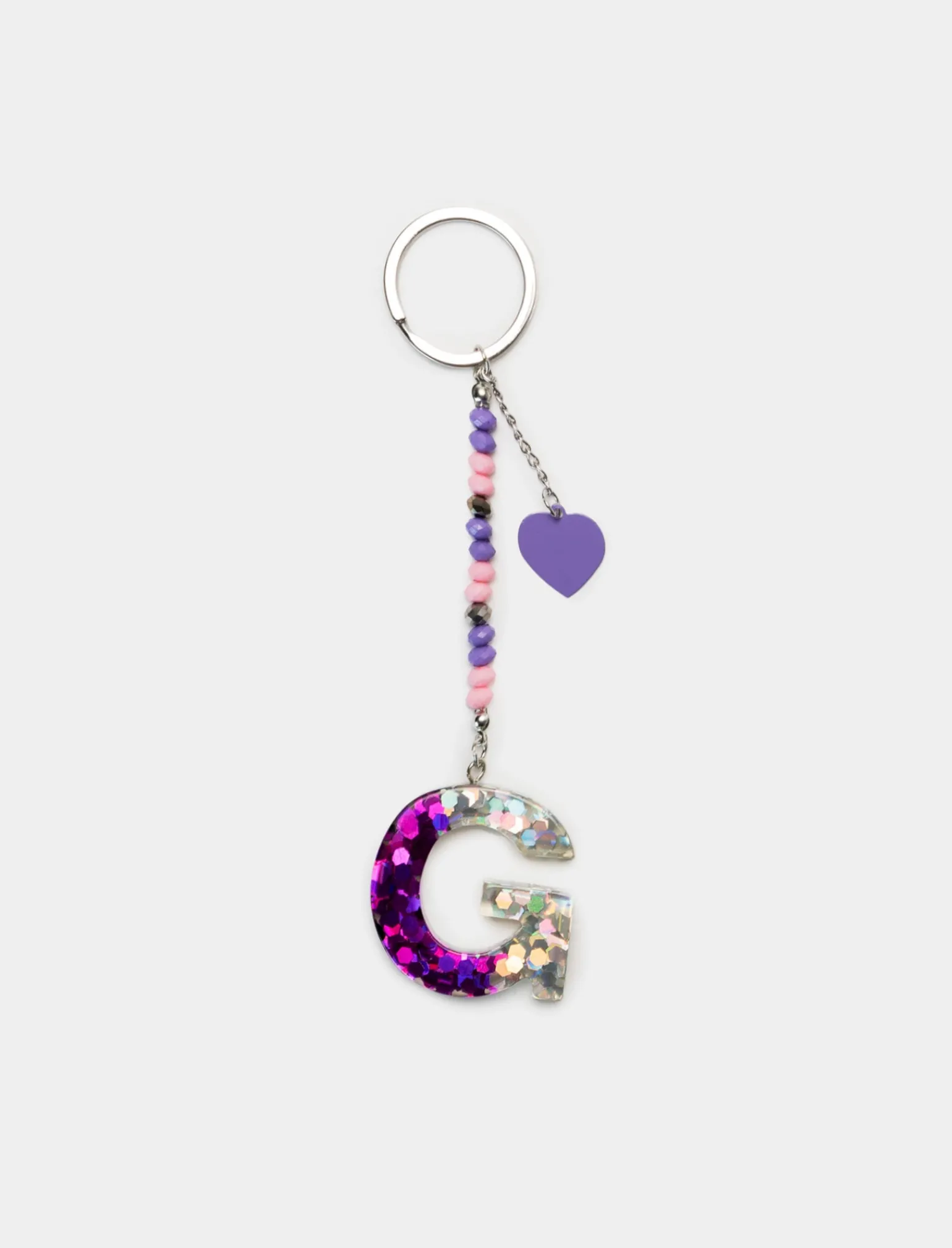 Donna Piazza Italia Donna<Portachiavi lettera glitter da donna - Var 4