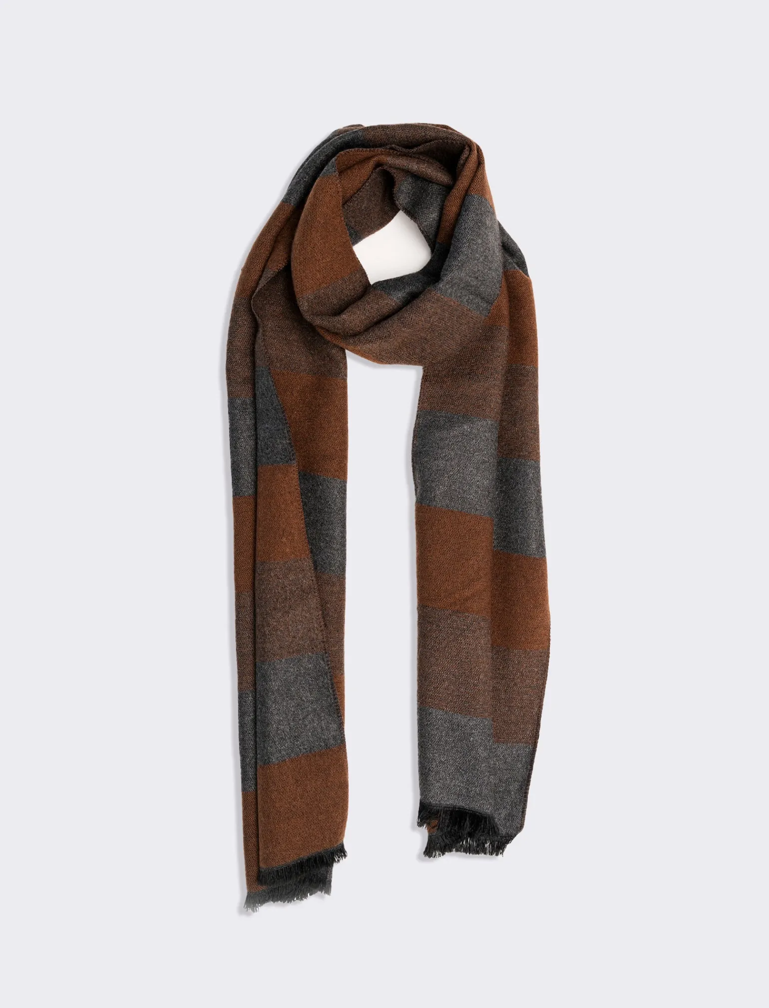 Uomo Piazza Italia Foulard E Sciarpe<Sciarpa da uomo a fasce larghe -