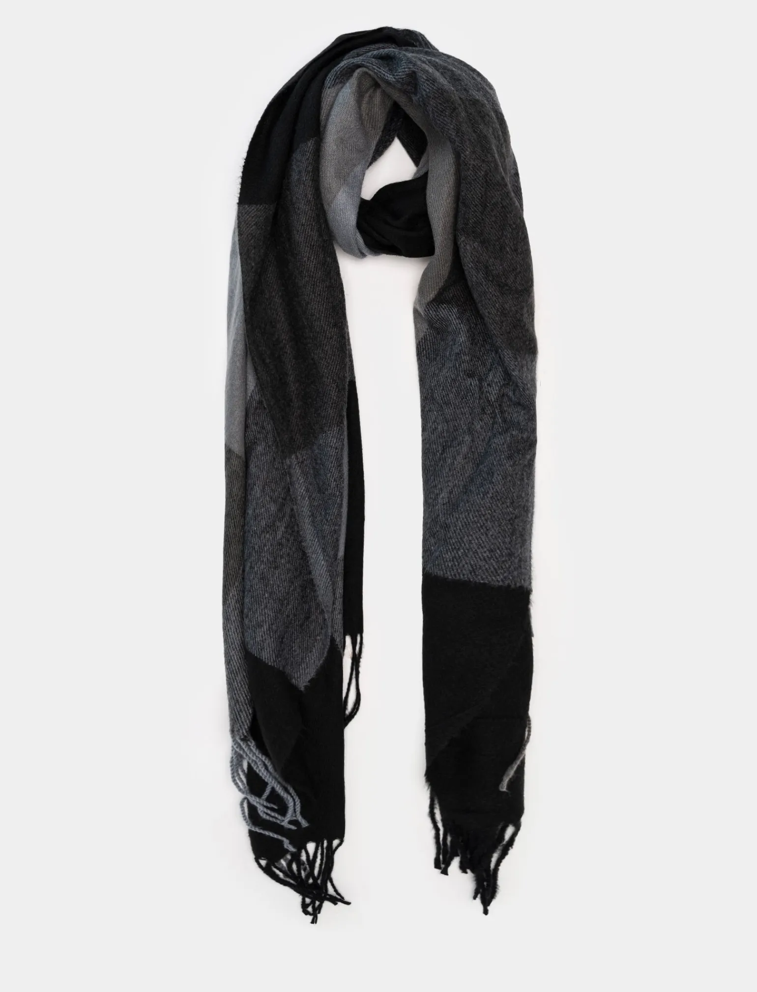 Uomo Piazza Italia Foulard E Sciarpe<Sciarpa da uomo a quadri grandi -