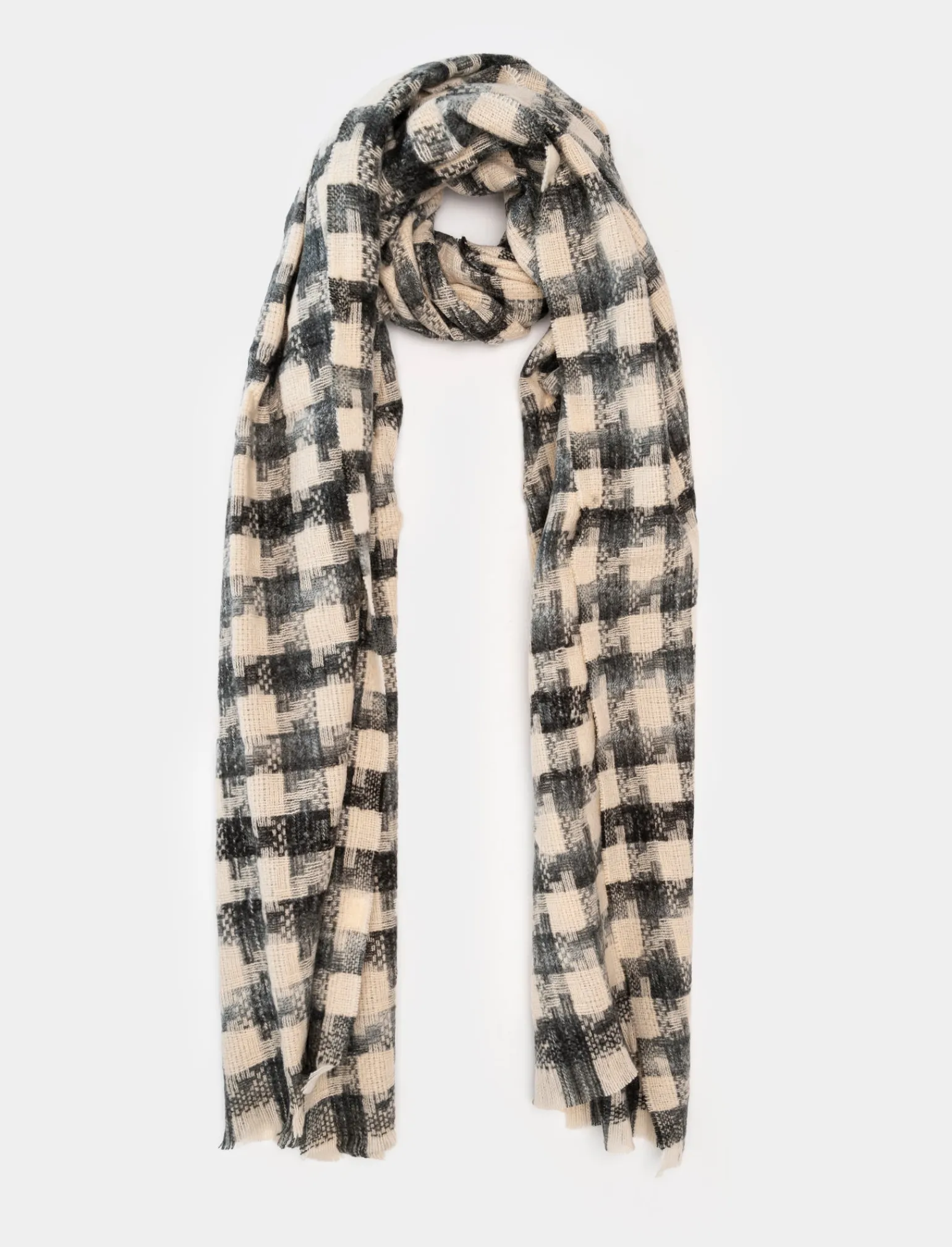 Uomo Piazza Italia Foulard E Sciarpe<Sciarpa da uomo in piè de poul -