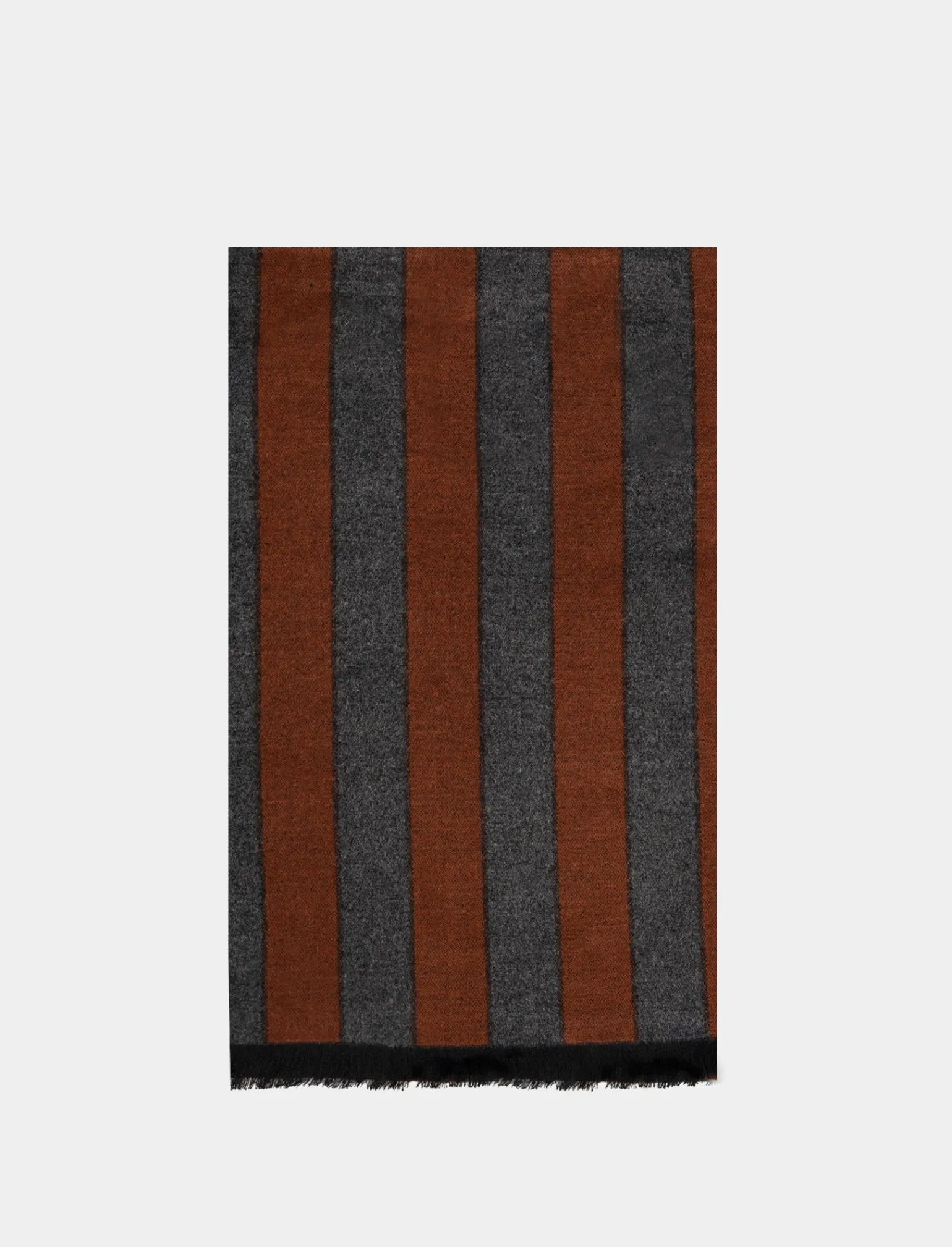 Uomo Piazza Italia Foulard E Sciarpe<Sciarpada uomo con viscosa a righe - coccio