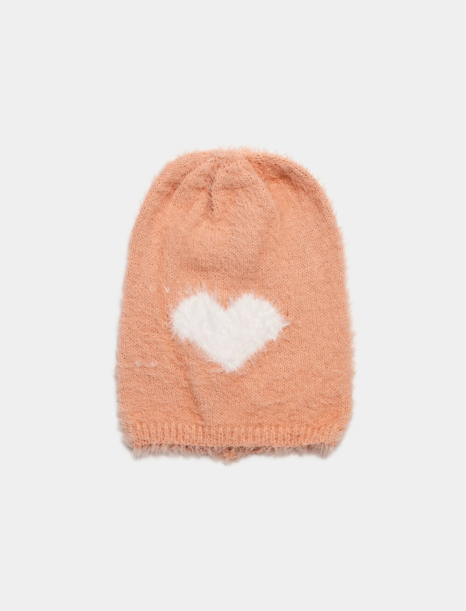 Piazza Italia Set<Set sciarpa e cappello da bambina con cuore - Rosa