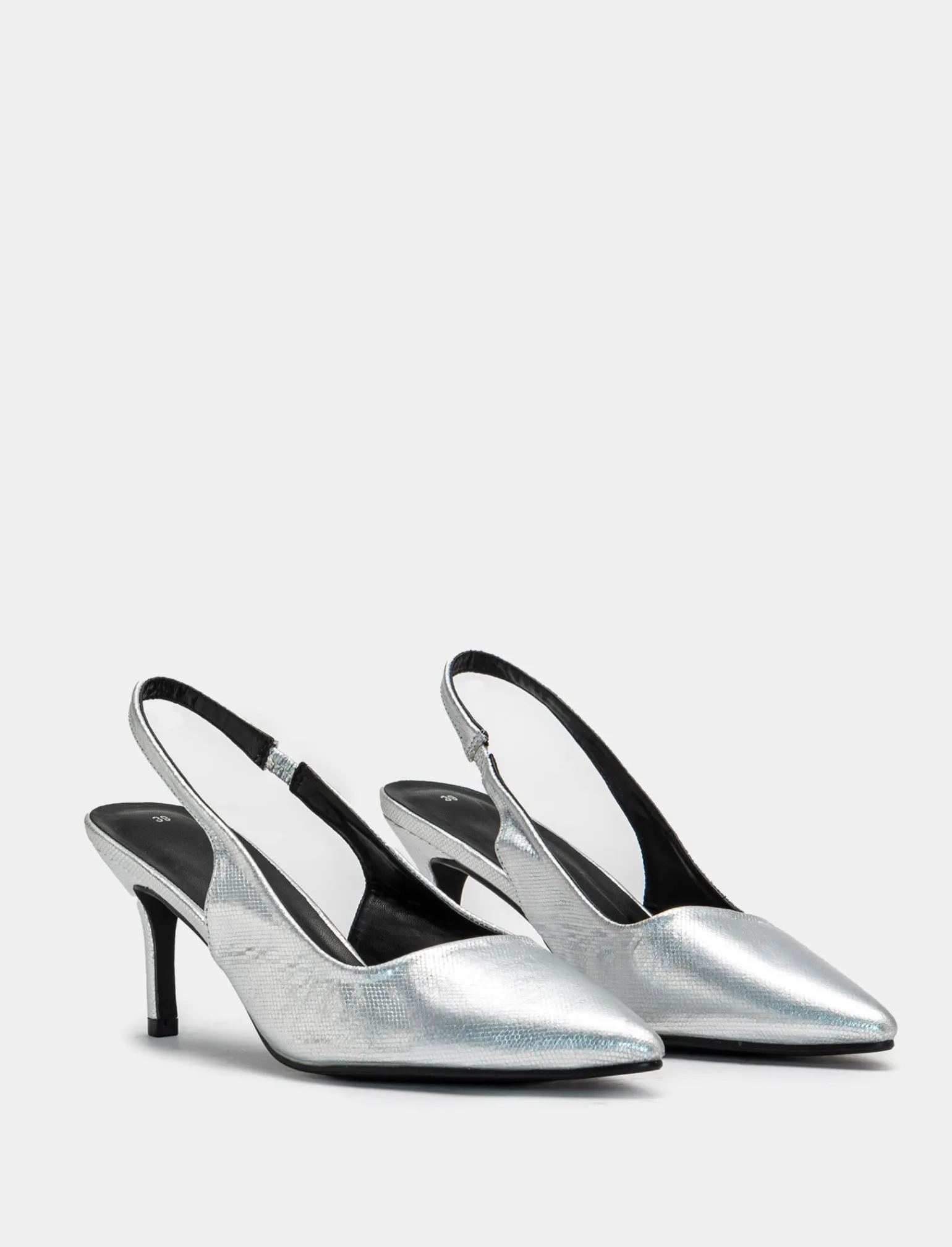 Donna Piazza Italia Donna | DéColletè<Slingback a punta in poliuretano e tacco a spillo -