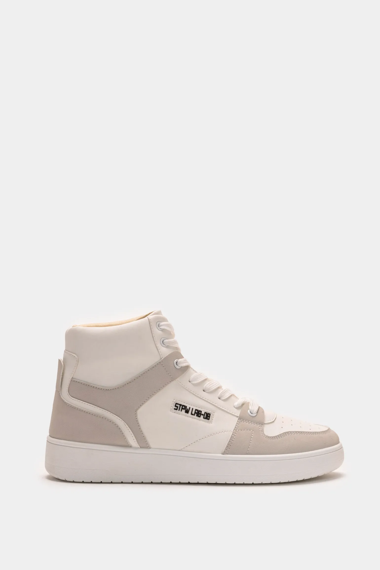 Uomo Piazza Italia Uomo | Sneakers<Sneakers a collo alto con riporti -