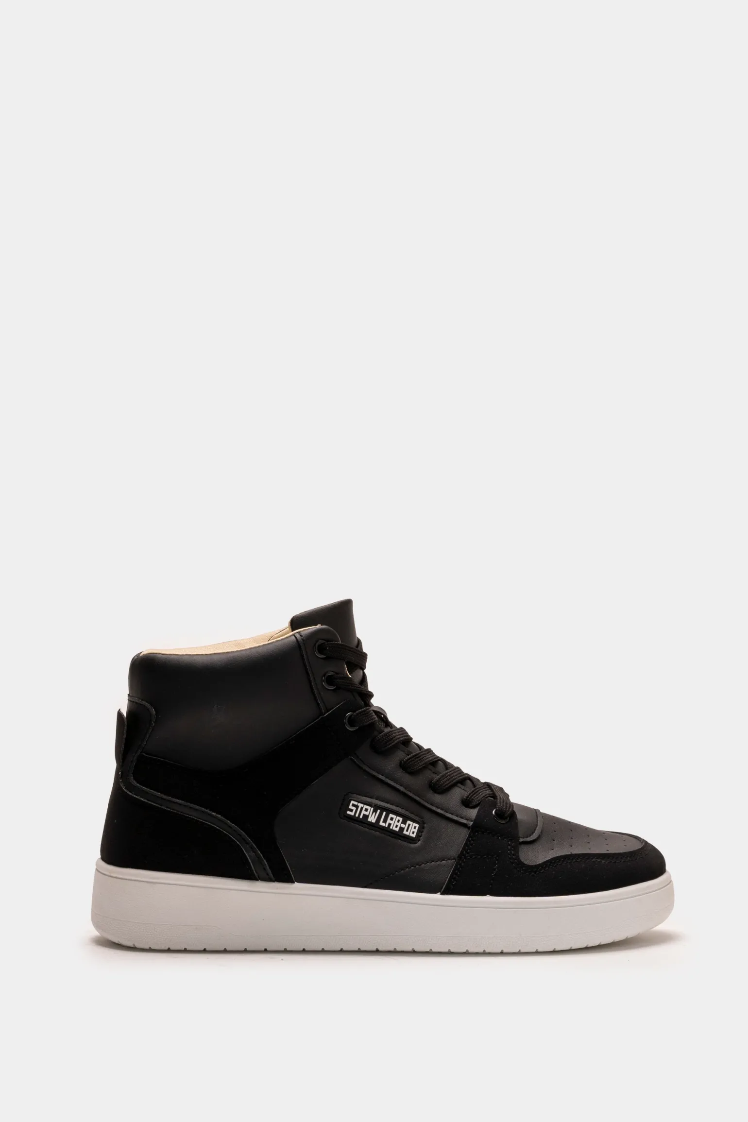 Uomo Piazza Italia Uomo | Sneakers<Sneakers a collo alto con riporti -