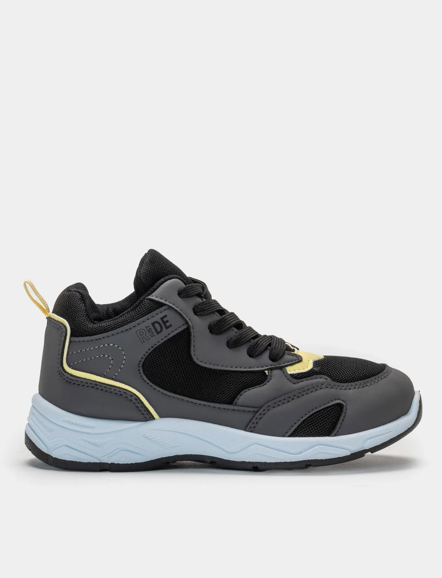Bambino Piazza Italia Bambino | Sneakers<Sneakers a collo alto in poliuretano e inserti -