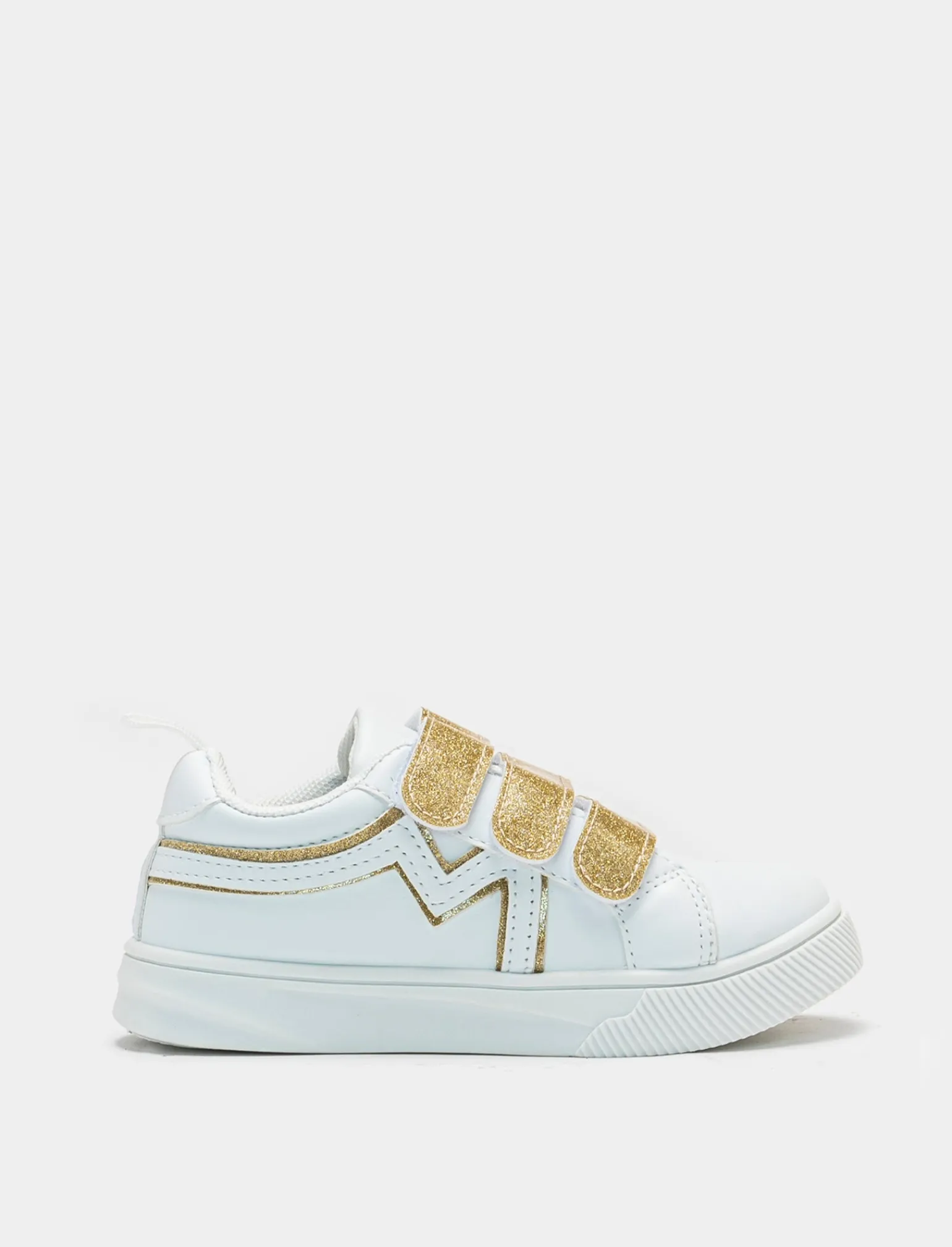 Piazza Italia Bambina<Sneakers con strappi glitterati dorati -