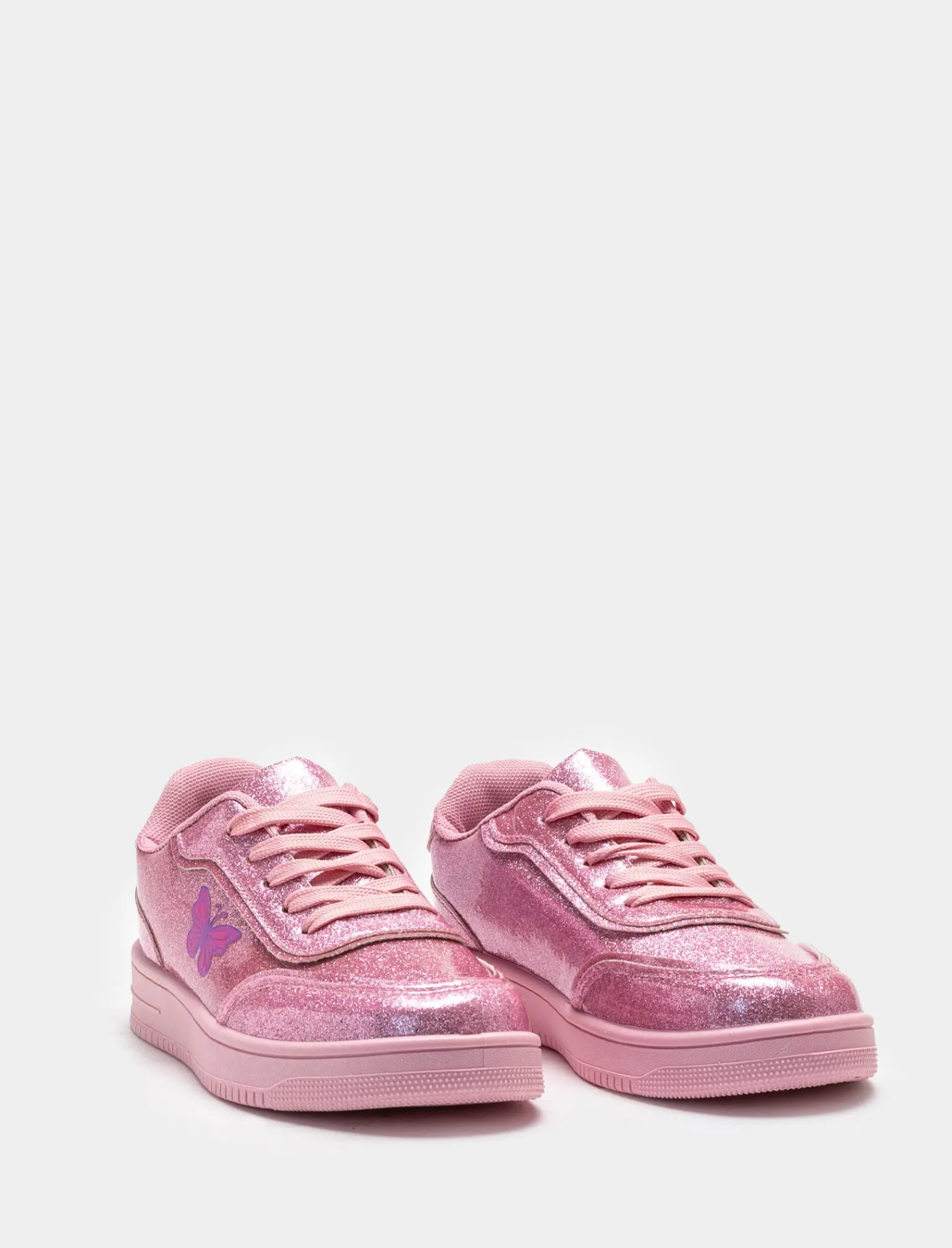 Piazza Italia Bambina<Sneakers glitterata con patch butfly -