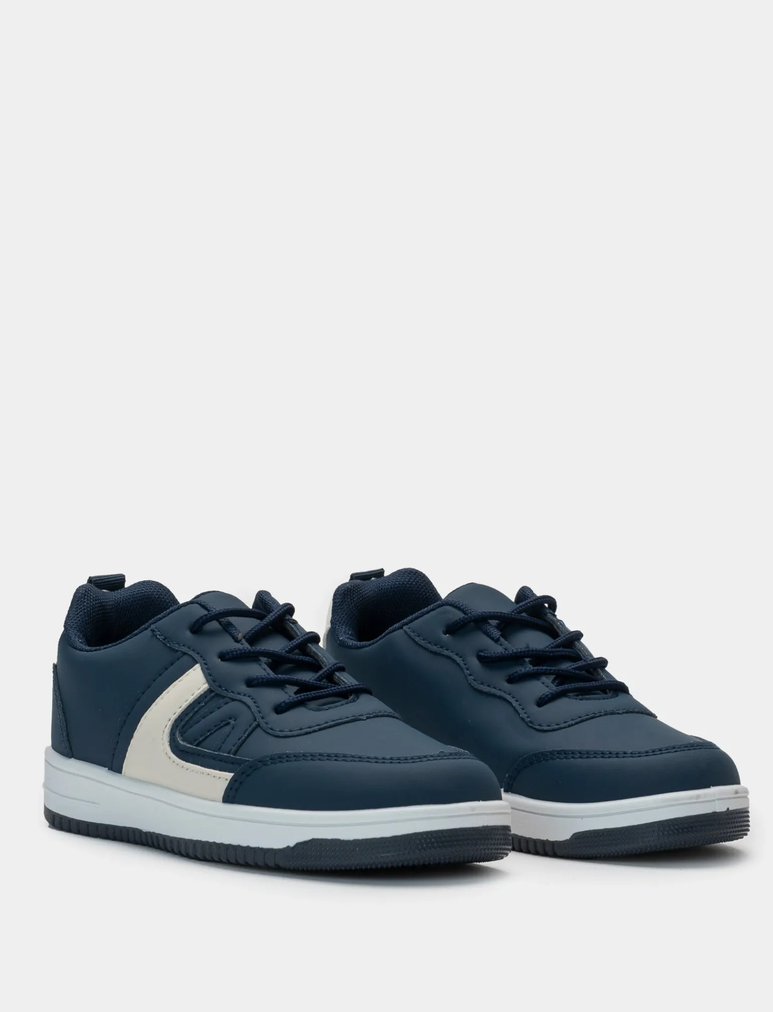 Bambino Piazza Italia Bambino | Sneakers<Sneakers in poliuretano con riporti binchi -
