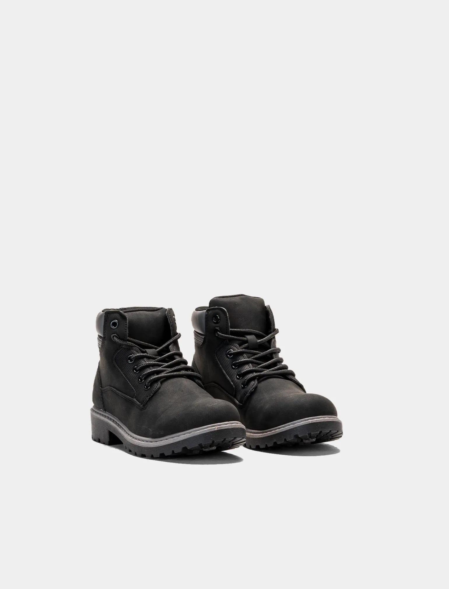 Bambino Piazza Italia Bambino | Sneakers<Stivaletto con lacci zip sul lato interno e fondo roccia -