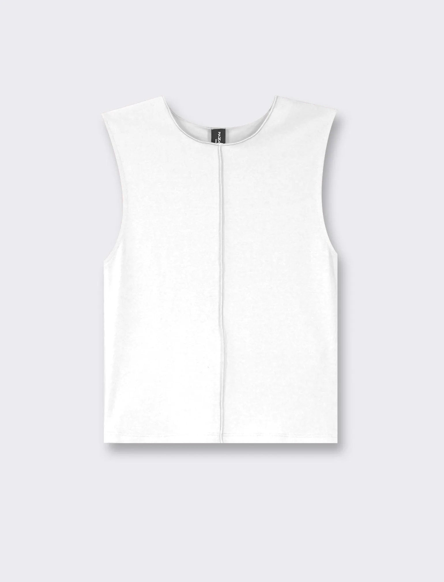 Donna Piazza Italia Donna | T-Shirt E Top<Top elastico slim basic smanicato girocollo - Avorio
