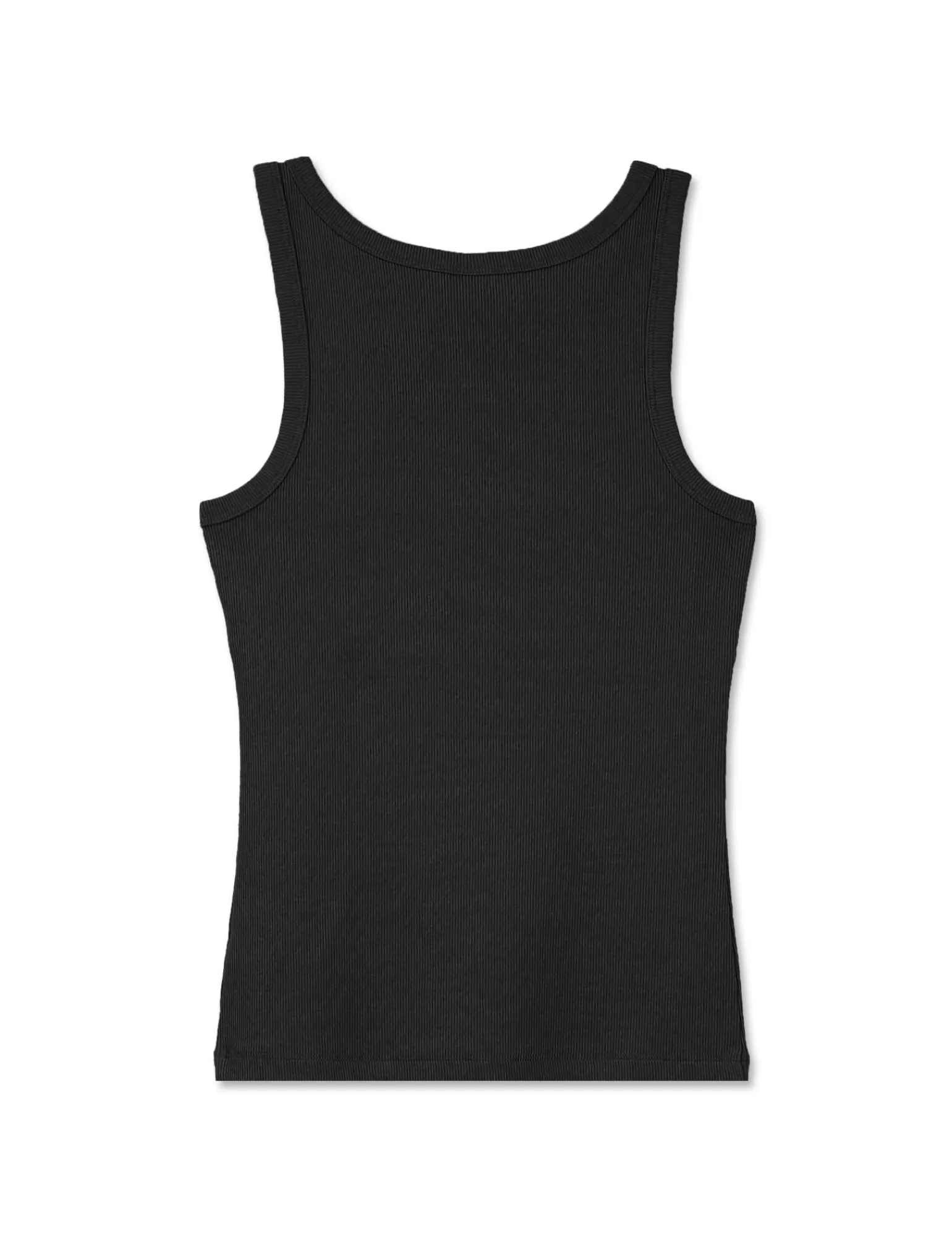 Donna Piazza Italia Donna | T-Shirt E Top<Top in cotone elastico, lavorazione a coste vestibilità slim -