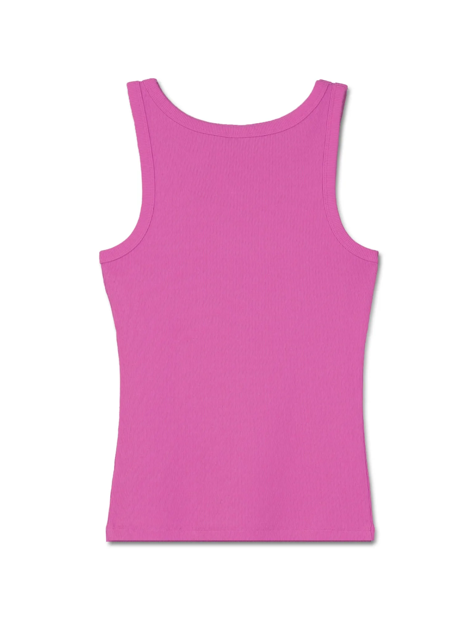Donna Piazza Italia Donna | T-Shirt E Top<Top in cotone elastico, lavorazione a coste vestibilità slim -